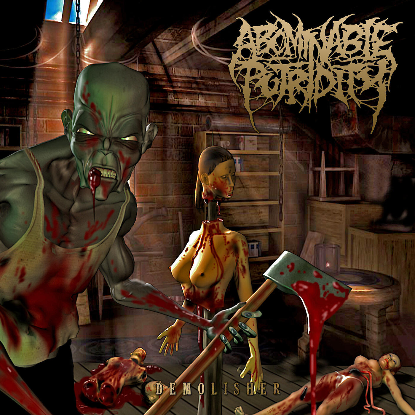 Abominable Putridity - Victims Stuffed With Nails (Demo Version)