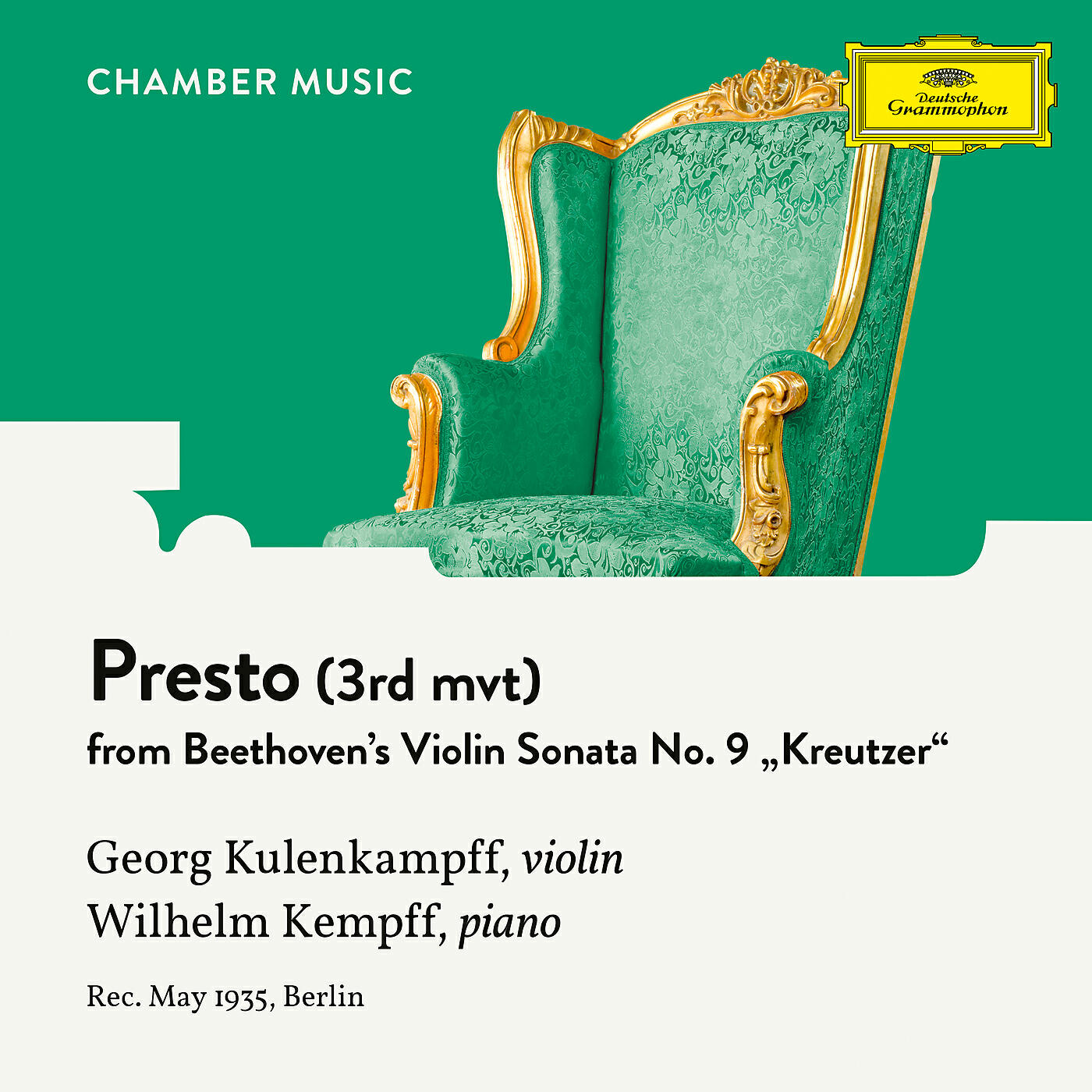 Georg Kulenkampff - Beethoven: Violin Sonata No. 9 in A Major, Op. 47 