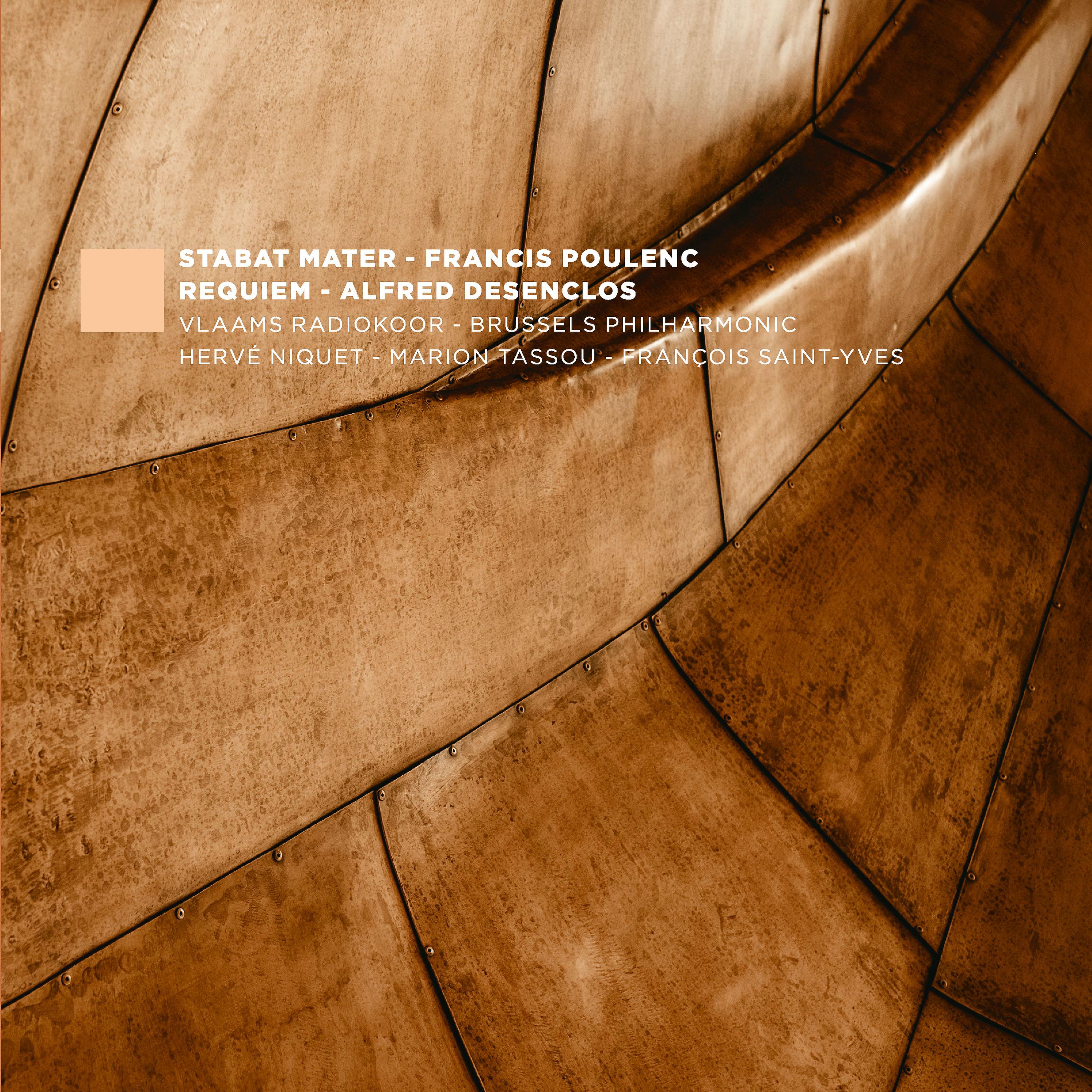 Постер альбома F. Poulenc: Stabat Mater, FP 148 - A. Desenclos: Messe de Requiem