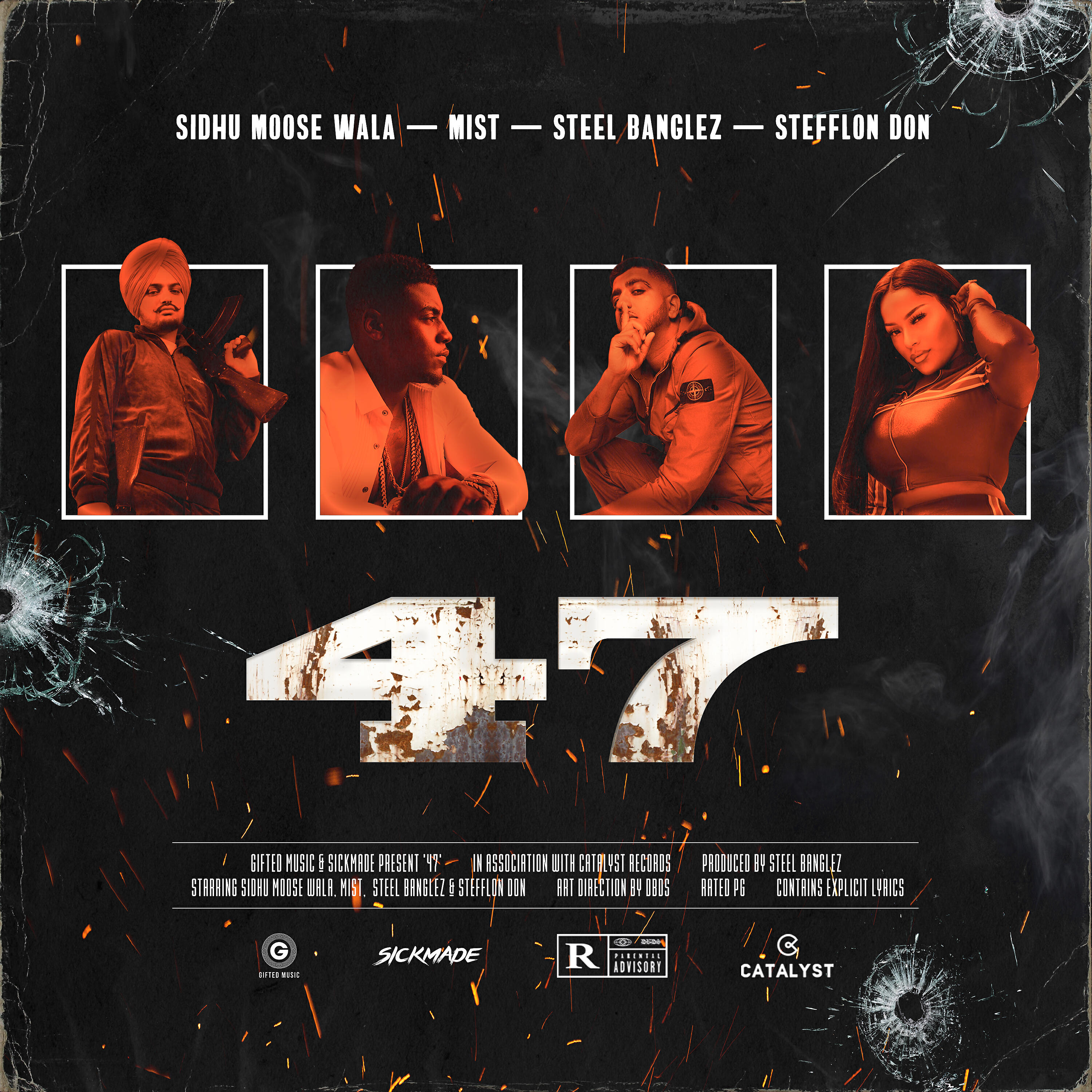 Sidhu Moose Wala - 47 (feat. Stefflon Don)