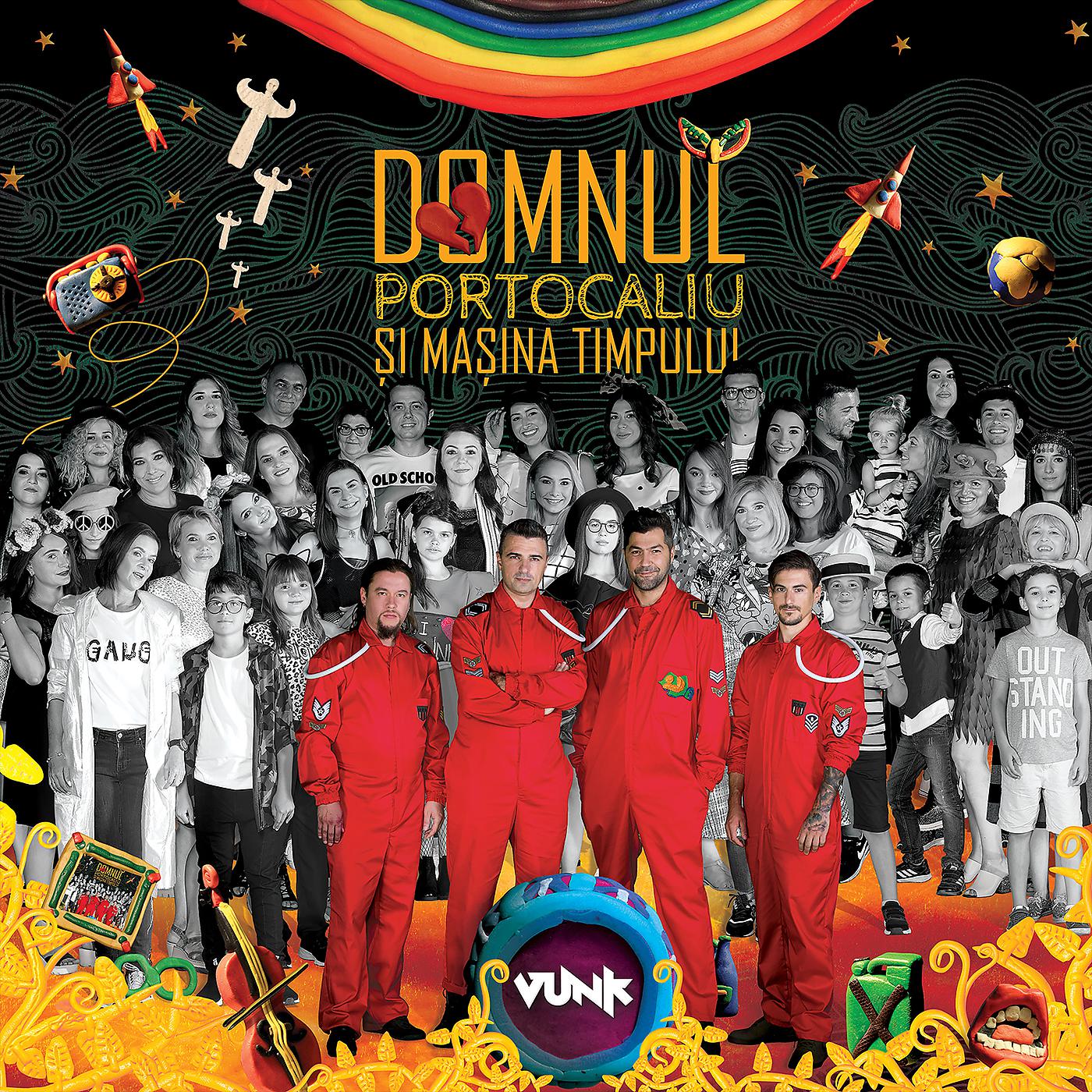 Постер альбома Domnul Portocaliu Și Mașina Timpului