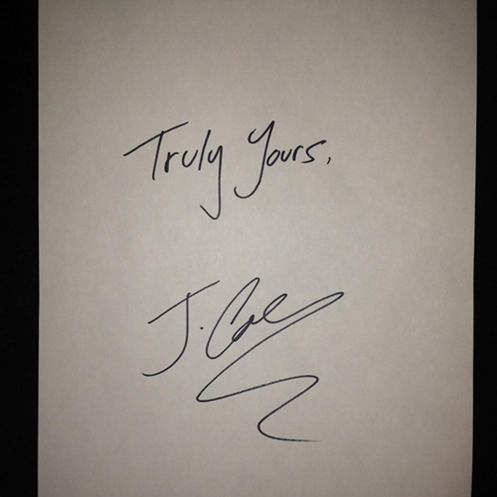 Постер альбома Truly Yours, J. Cole
