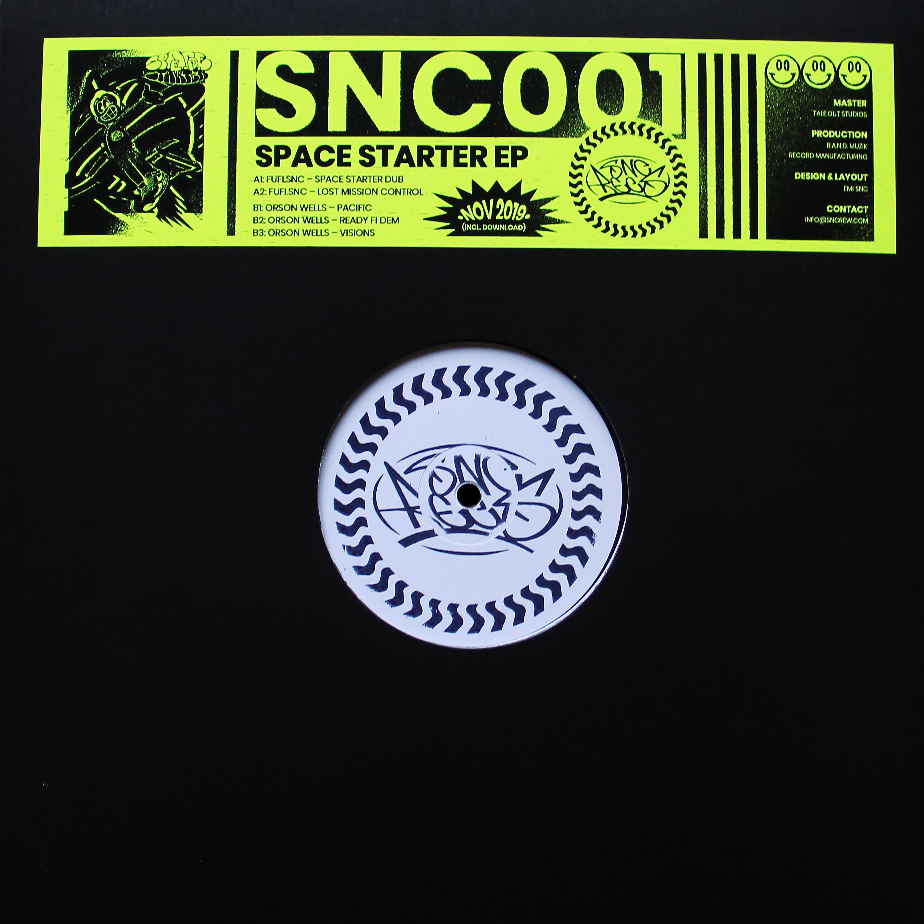 Постер альбома SNC001 Space Starter EP