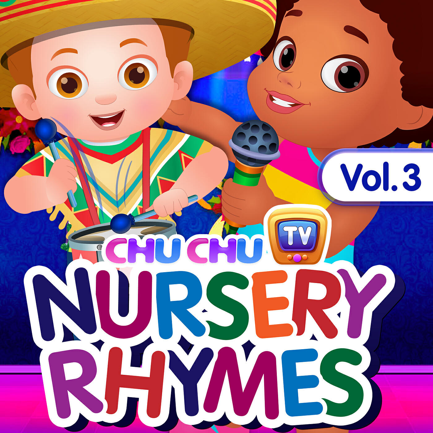 ChuChu TV - Mary Had a Little Dino - Dinosaur Song