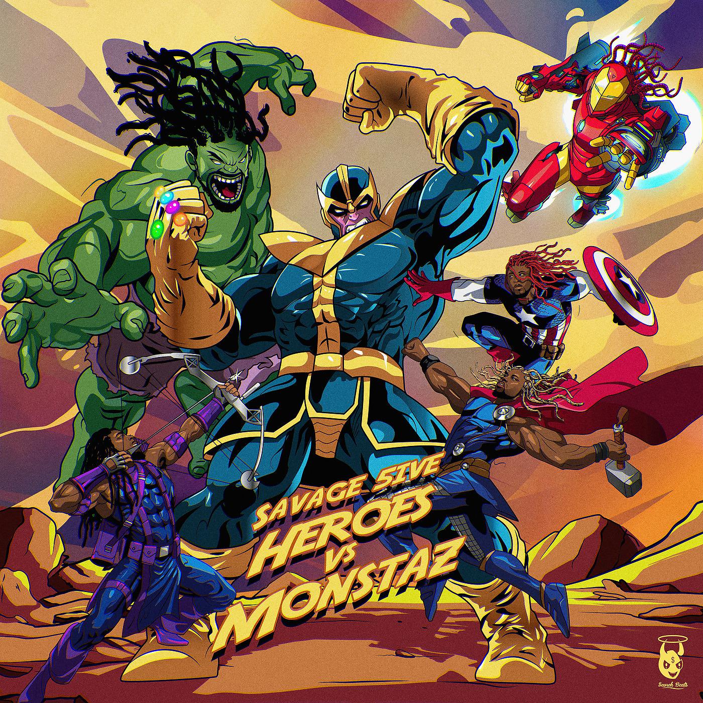Постер альбома Heroes vs Monstaz