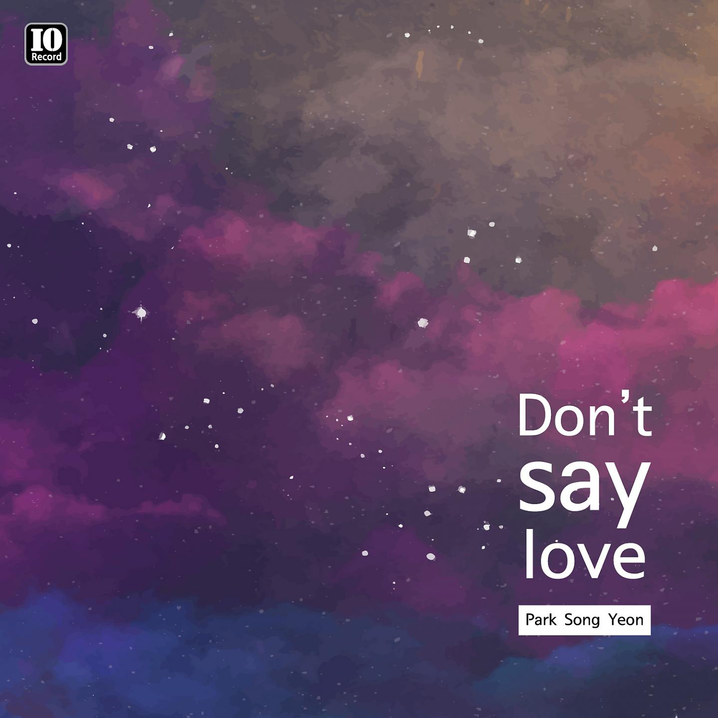 Постер альбома Don't Say Love