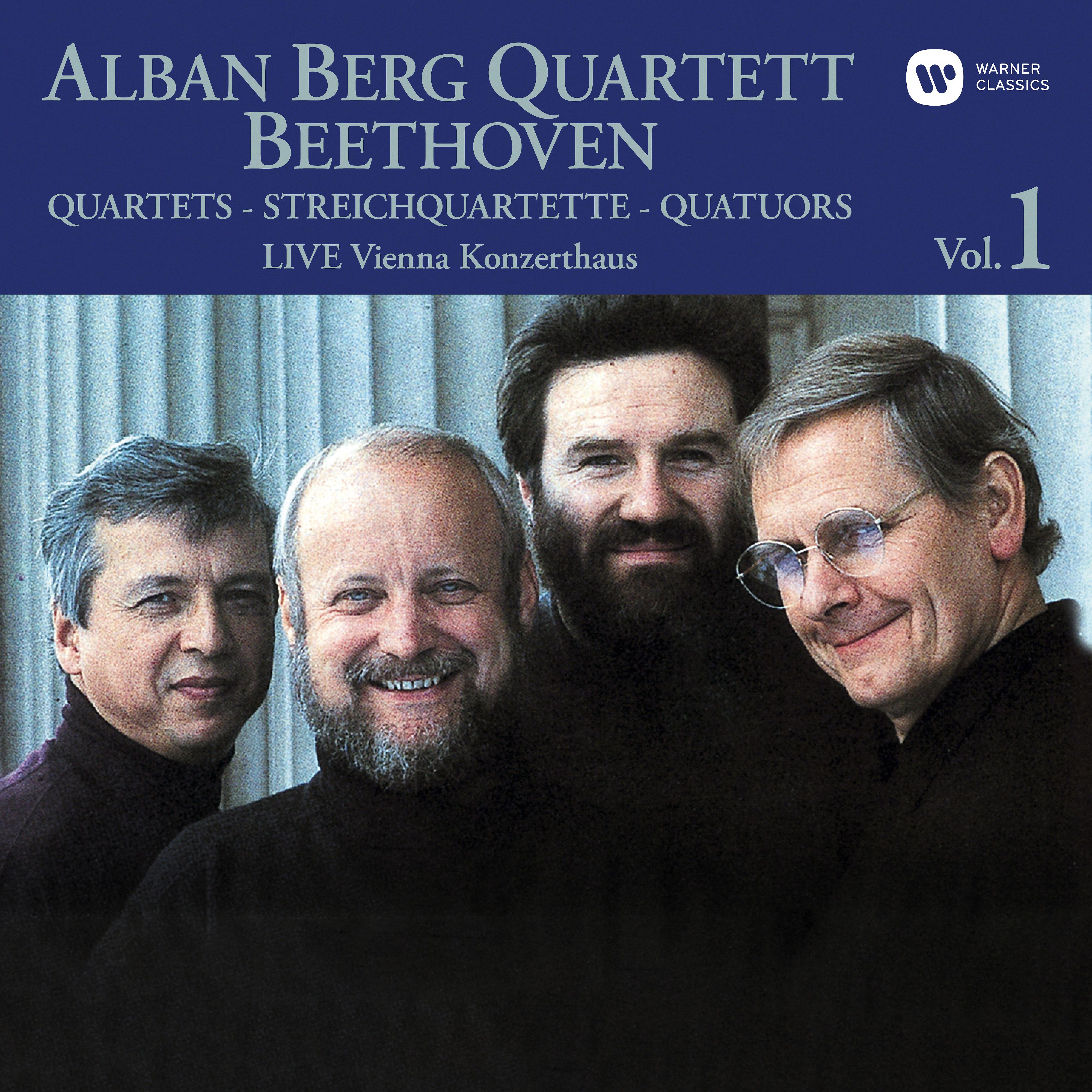 Постер альбома Beethoven: Complete String Quartets, Vol. 1 (Live at Vienna Konzerthaus, 1989)