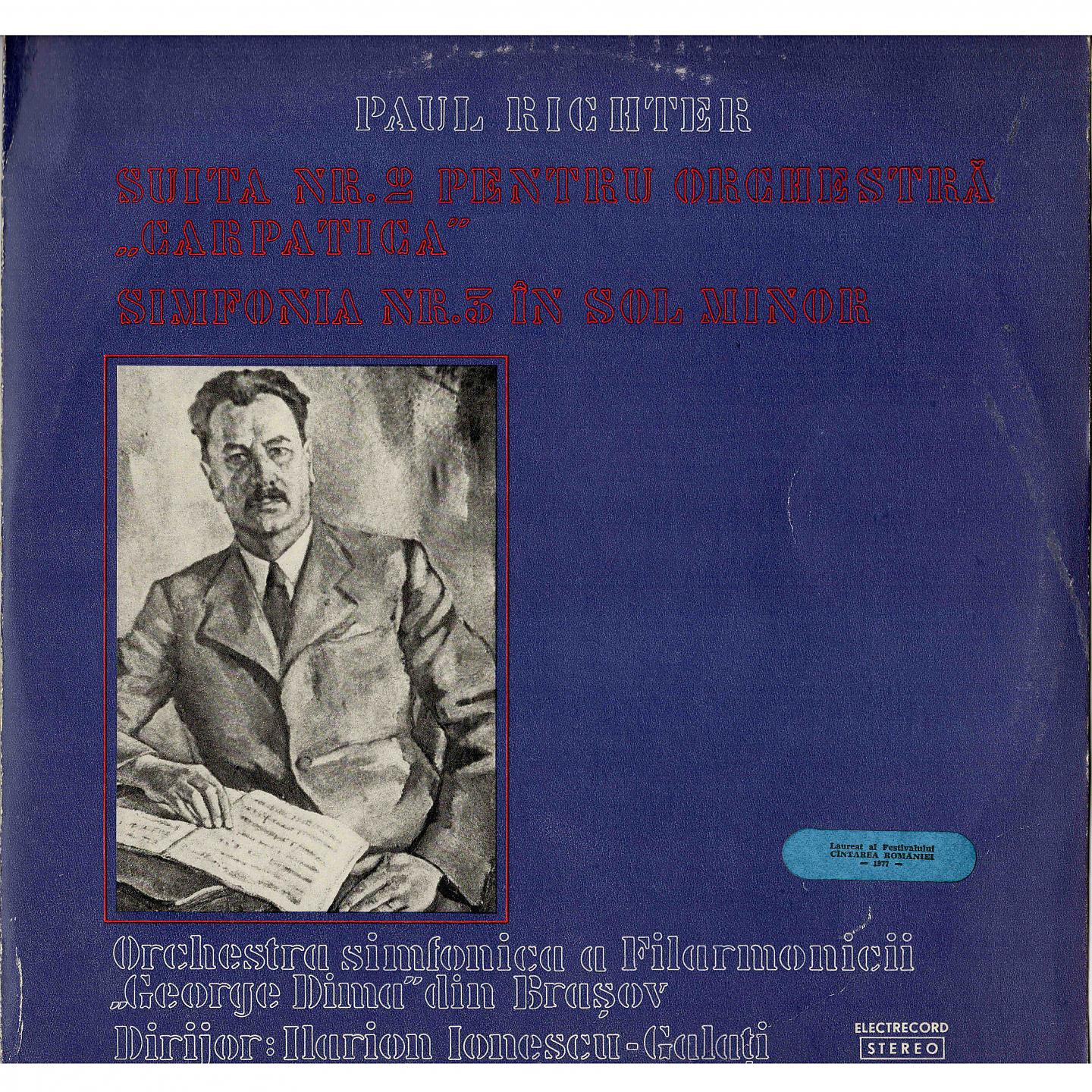 Постер альбома Suita nr. 2, Simfonia nr. 3