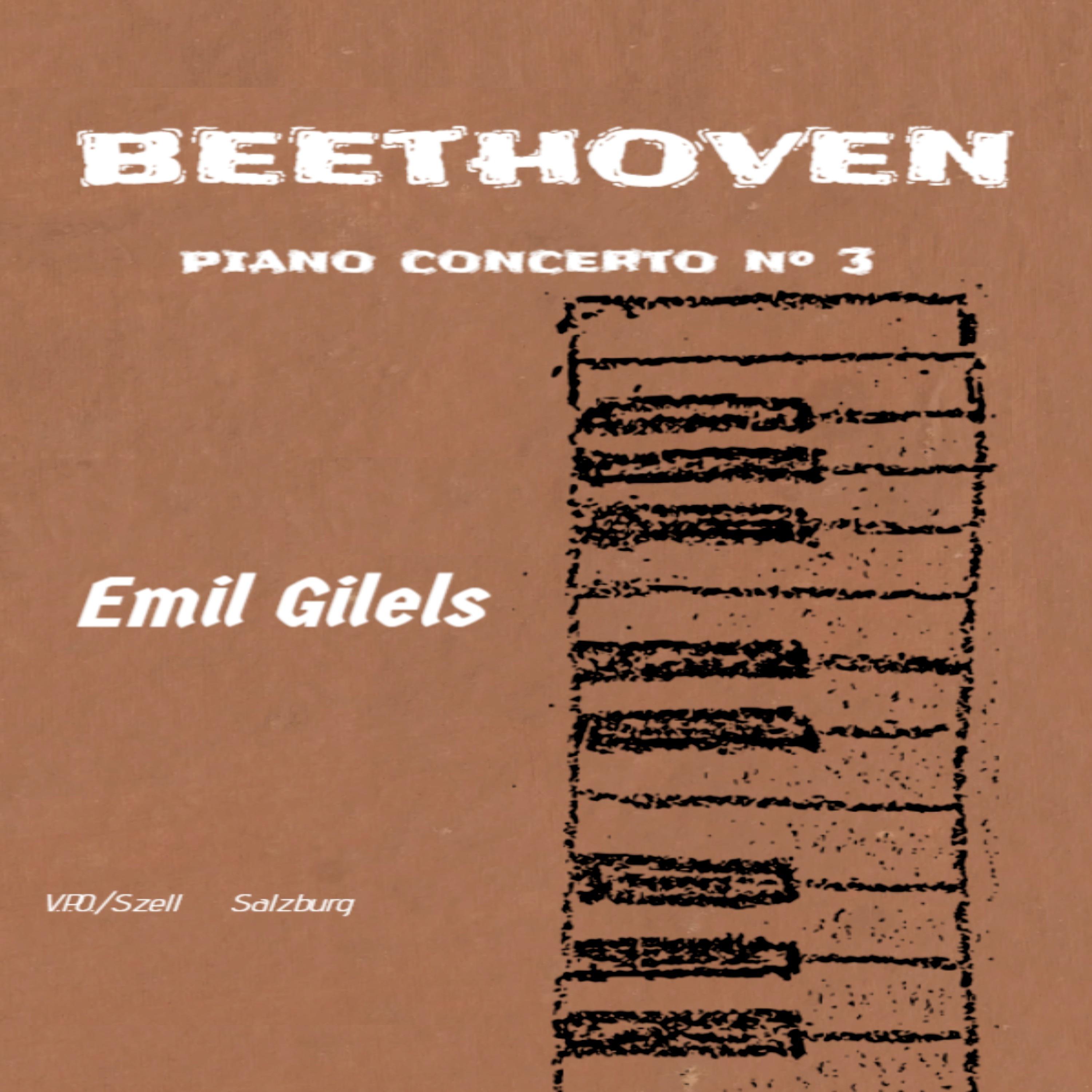 Постер альбома Beethoven: Piano Concerto No. 3
