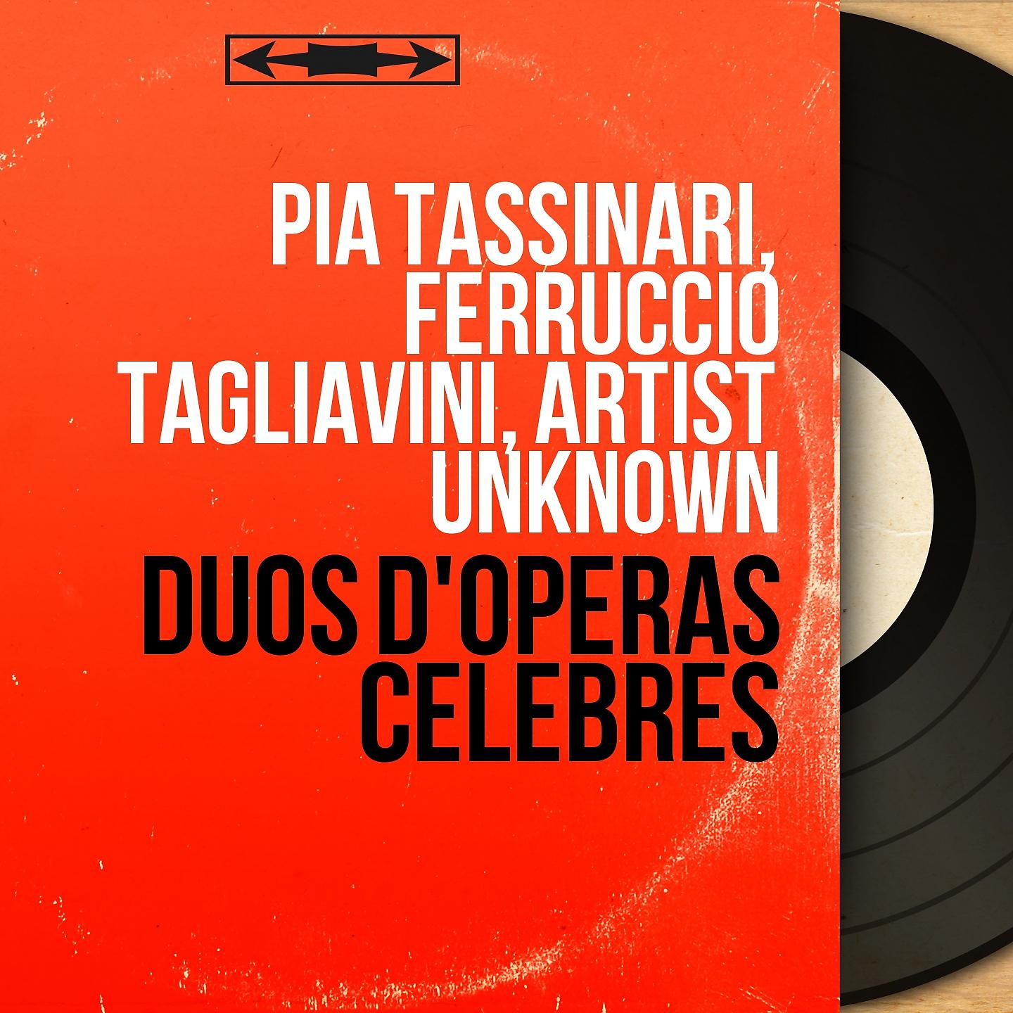 Постер альбома Duos d'opéras célèbres