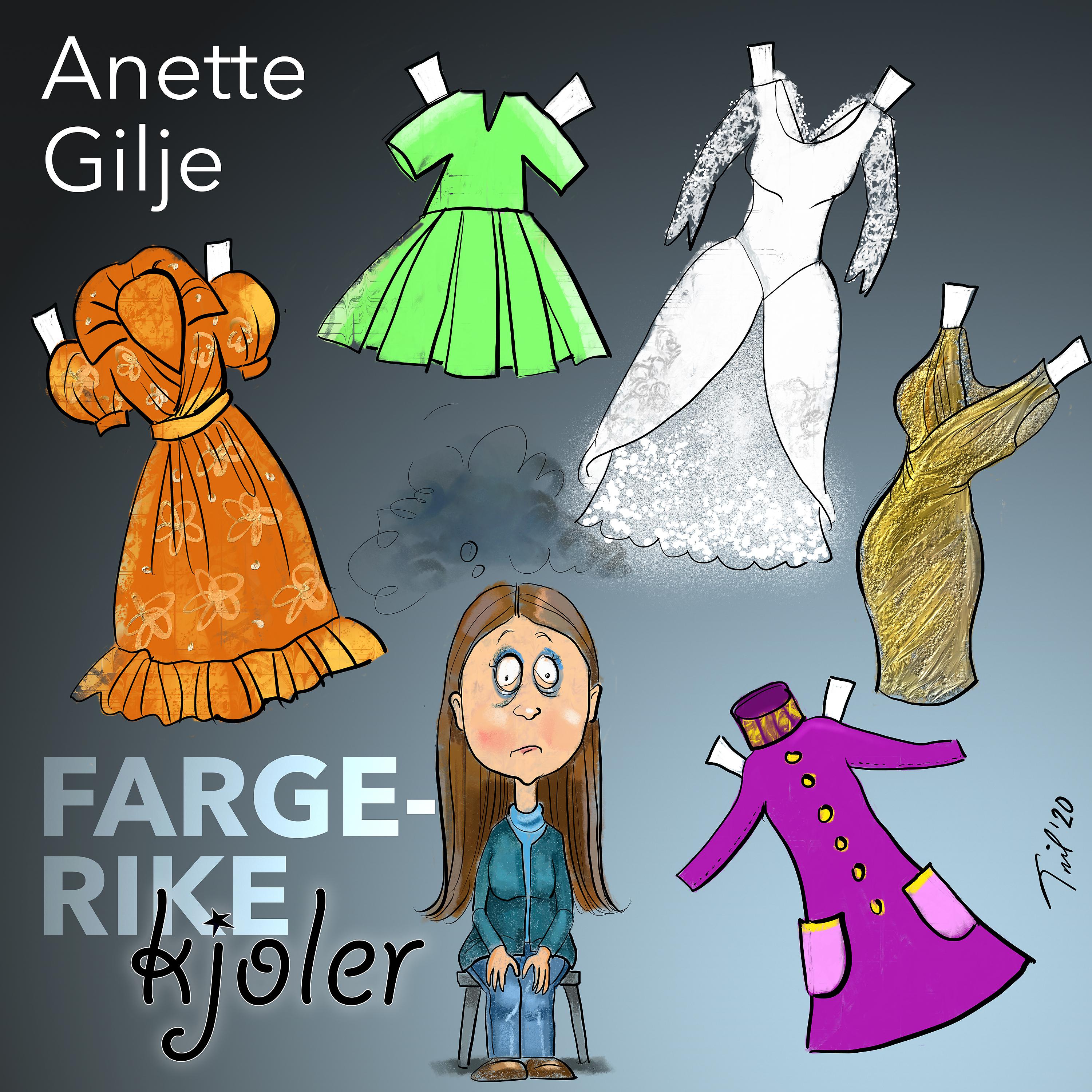 Постер альбома Fargerike kjoler