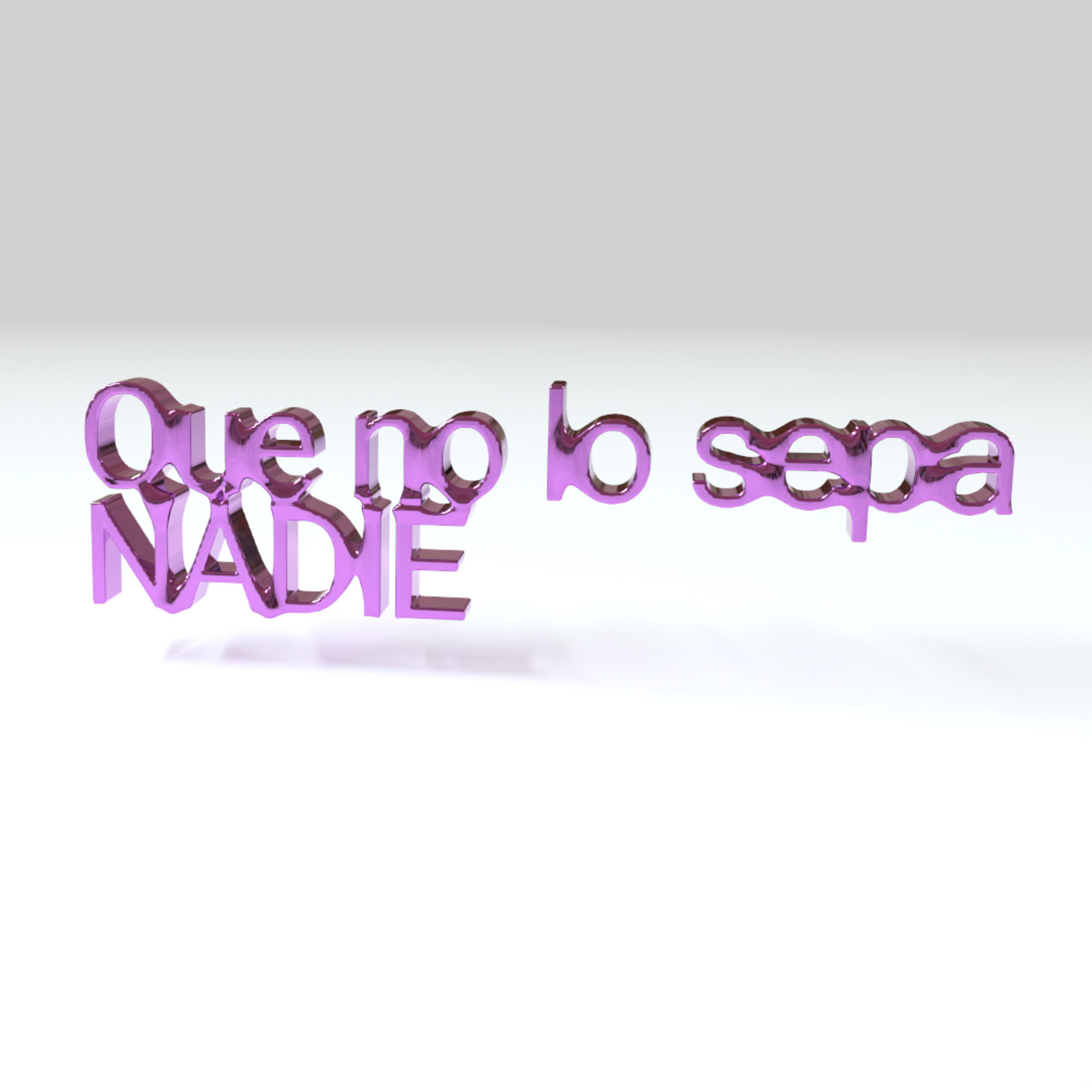 Постер альбома Que No Lo Sepa Nadie