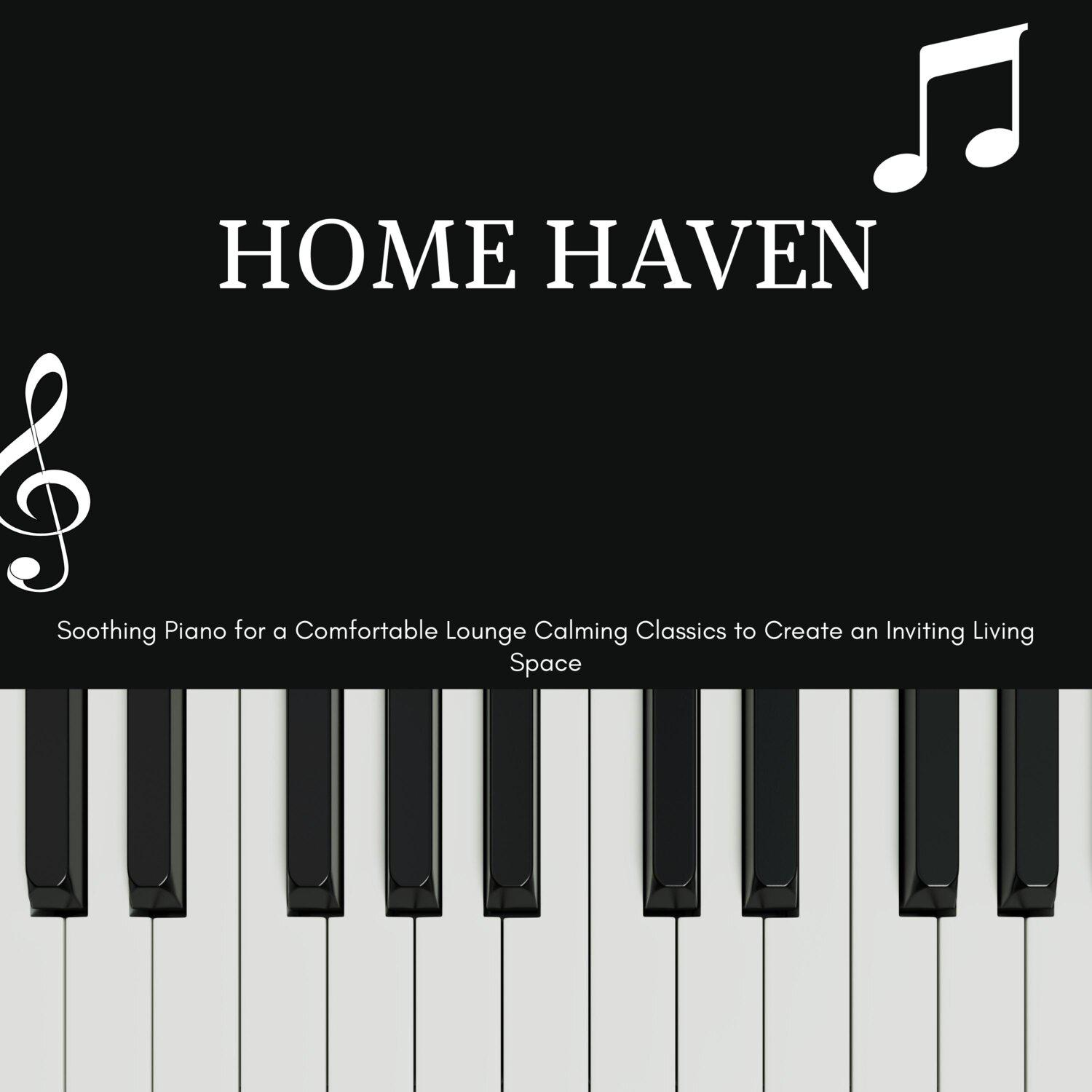 Постер альбома Home Haven - Soothing Piano for a Comfortable Lounge Calming Classics to Create an Inviting Living Space