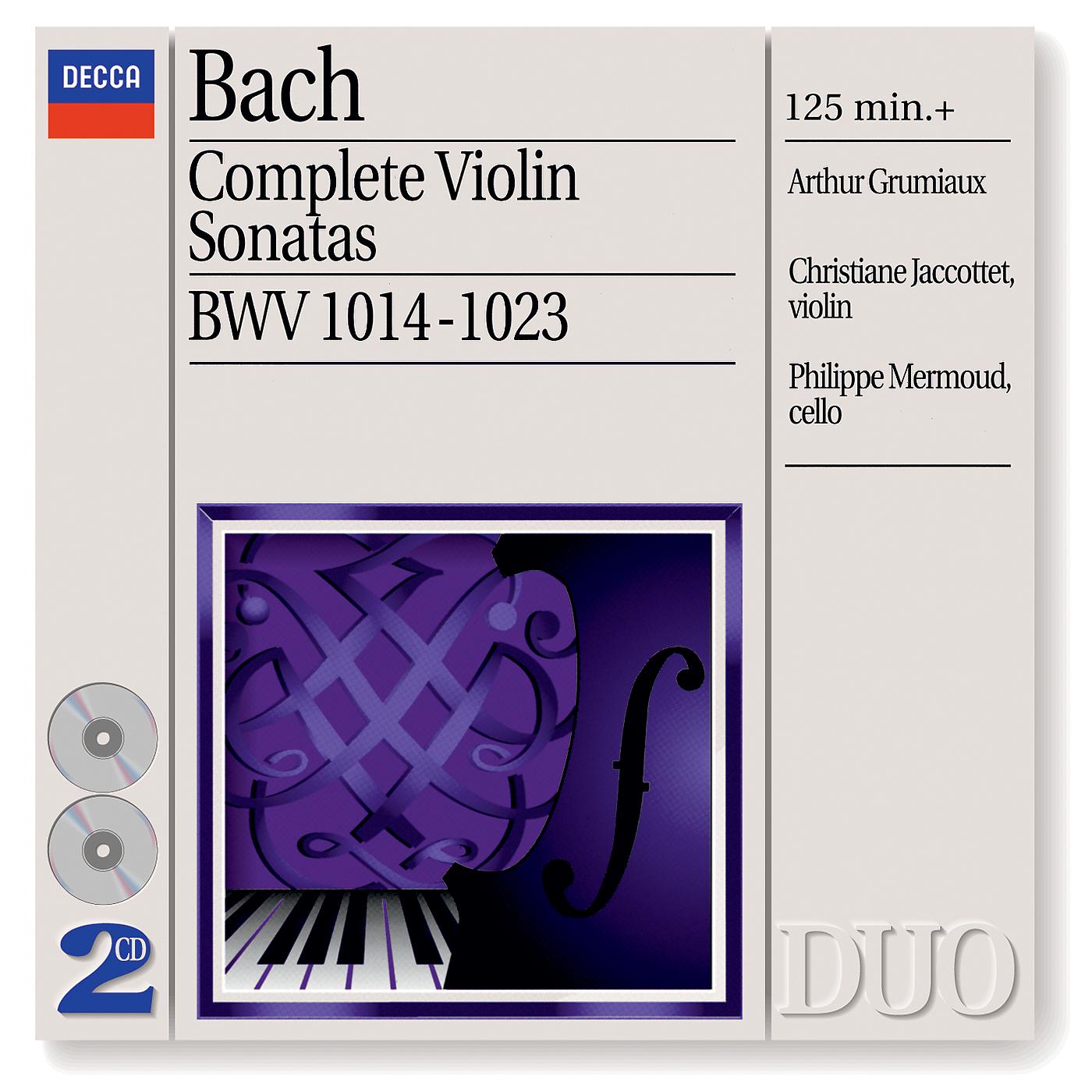Постер альбома Bach, J.S.: Complete Violin Sonatas