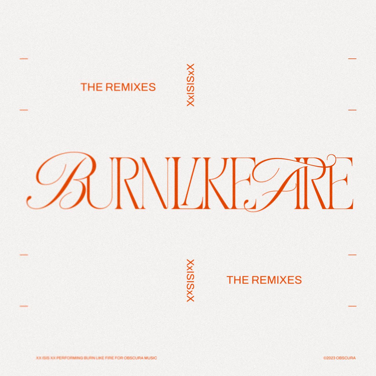 Постер альбома Burn Like Fire (The Remixes)