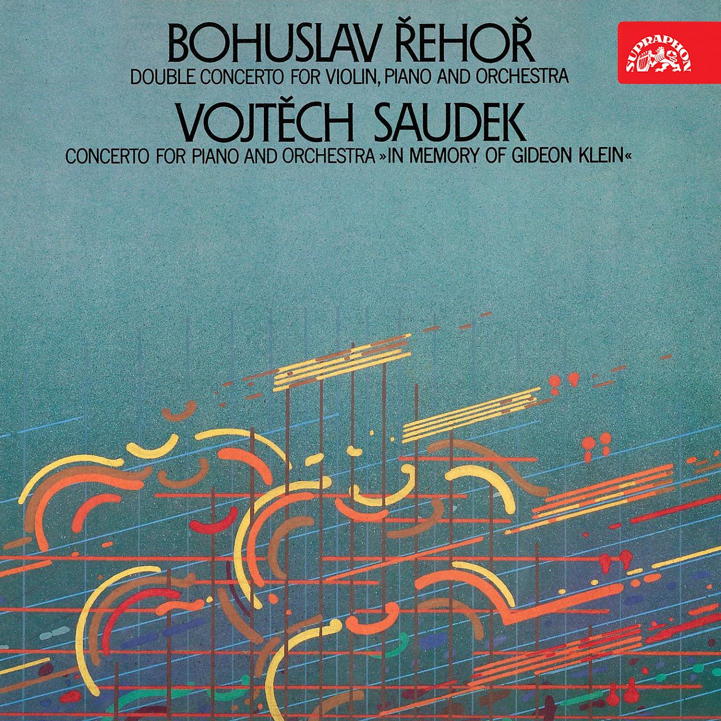 Постер альбома Saudek: Concerto for Piano and Orchestra "In Memory of Gideon Klein" / Řehoř: Double Concerto for Violin, Piano and Orchestra