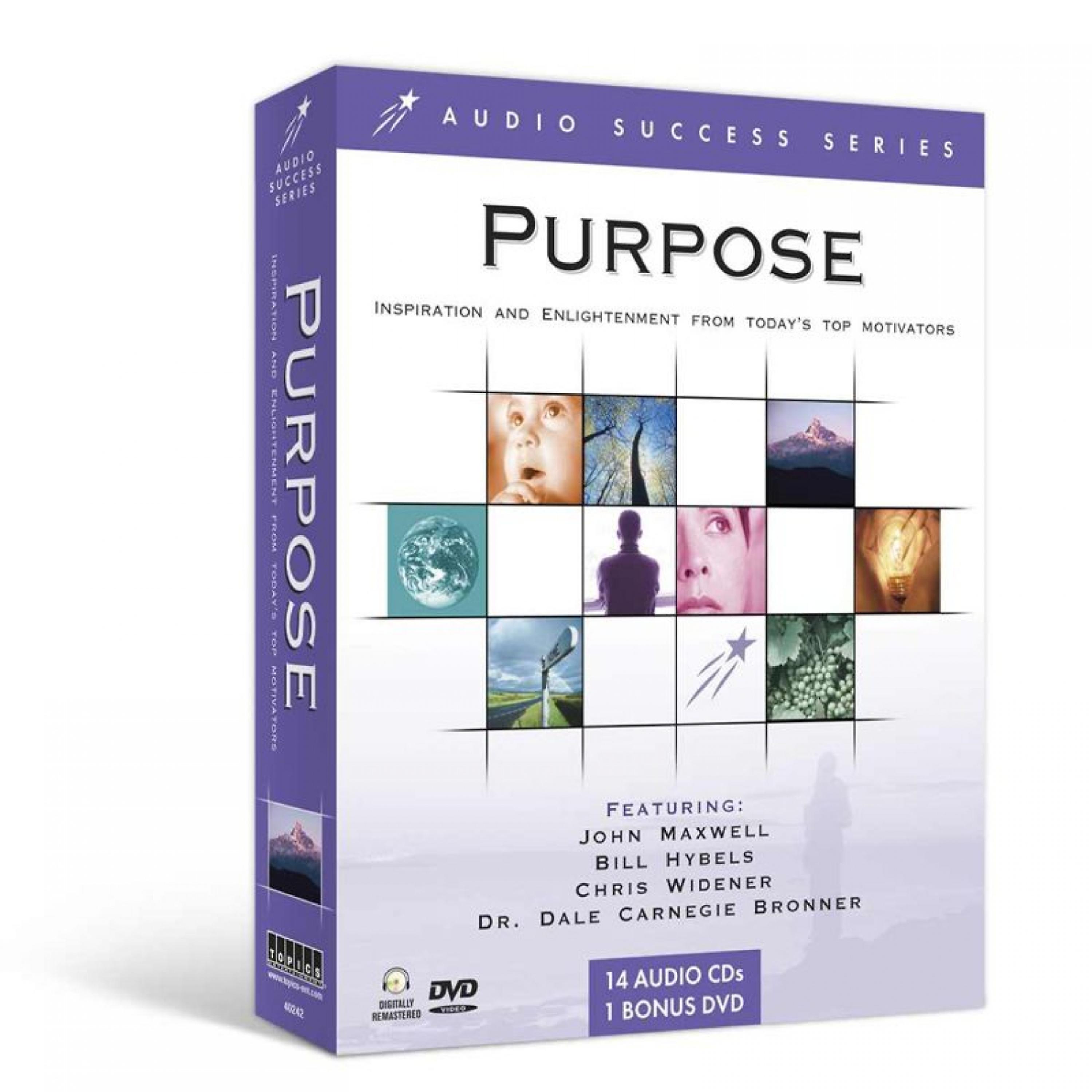 Постер альбома Purpose - Discover a Life of Meaning, Joy, And Purpose