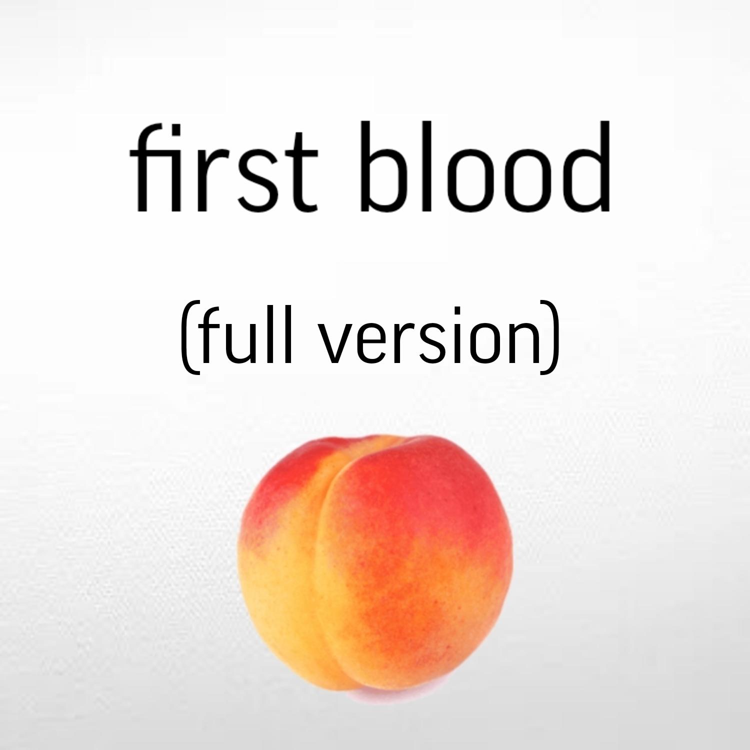 Постер альбома First Blood (Full Version)