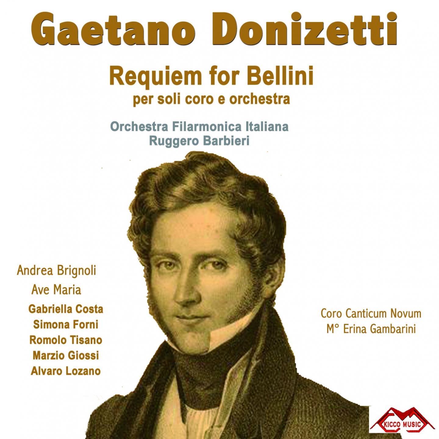 Постер альбома Gaetano Donizetti: Requiem for Bellini