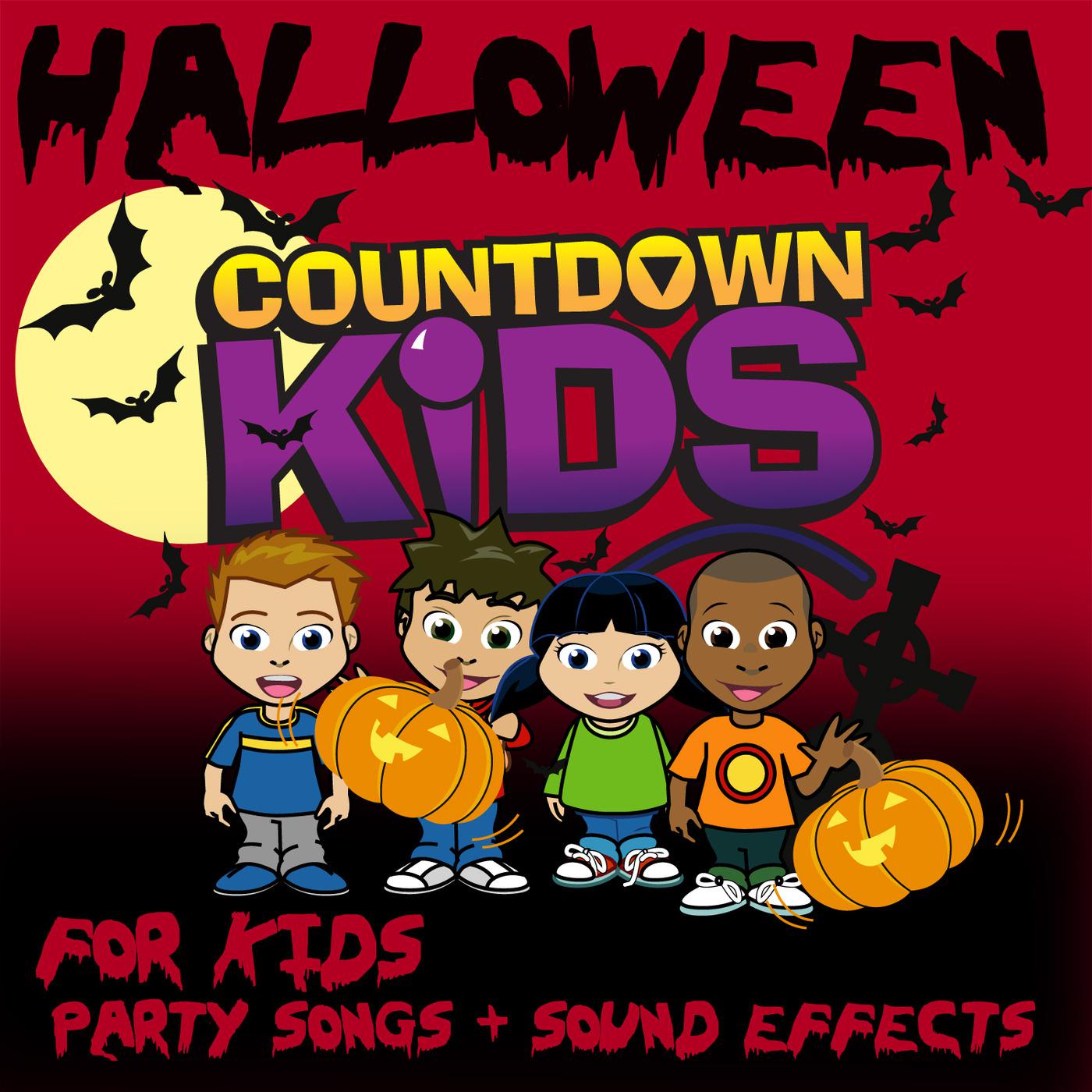 Постер альбома Halloween for Kids: Party Songs and Sound Effects (Countdown Kids)