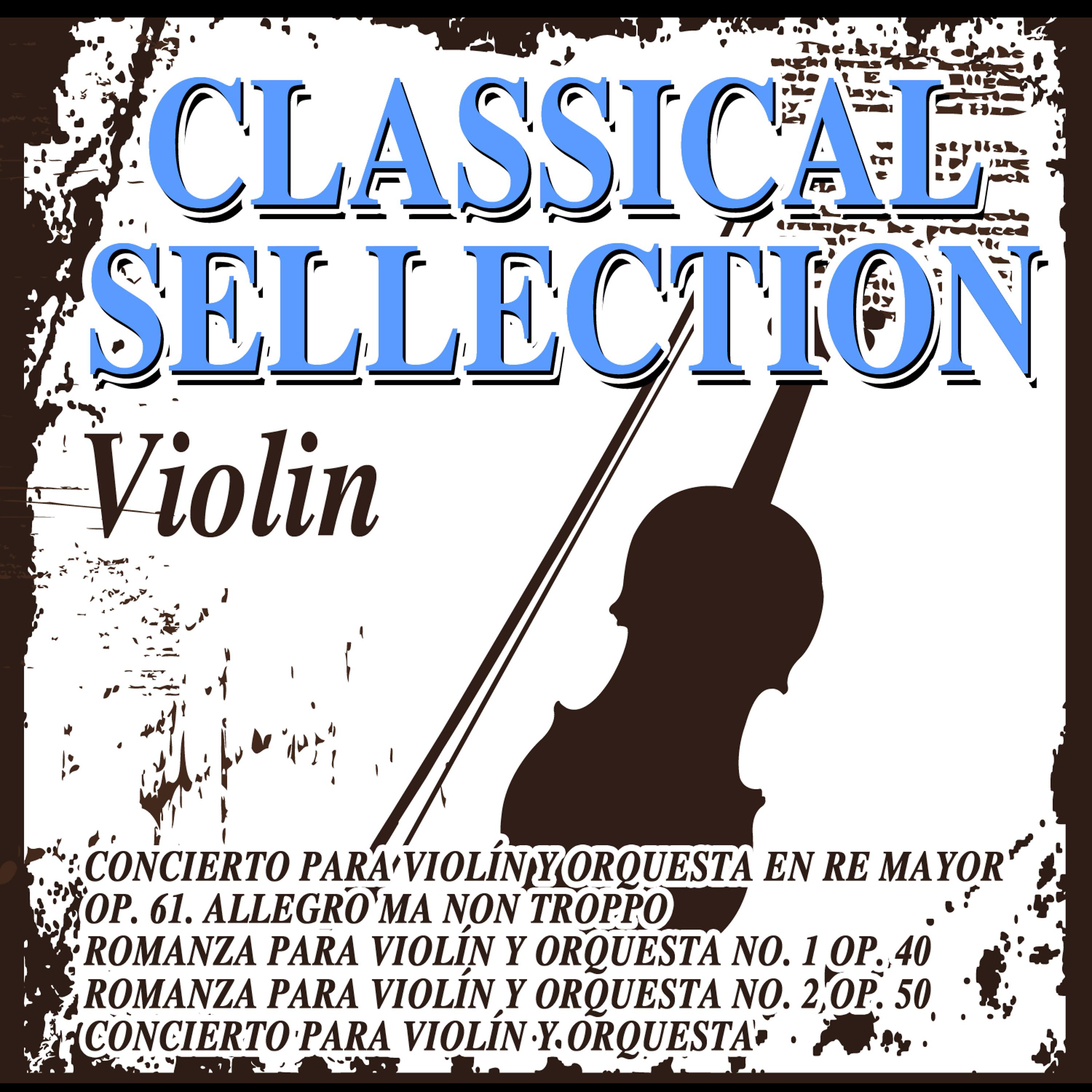 Постер альбома Classical Selection - Violin