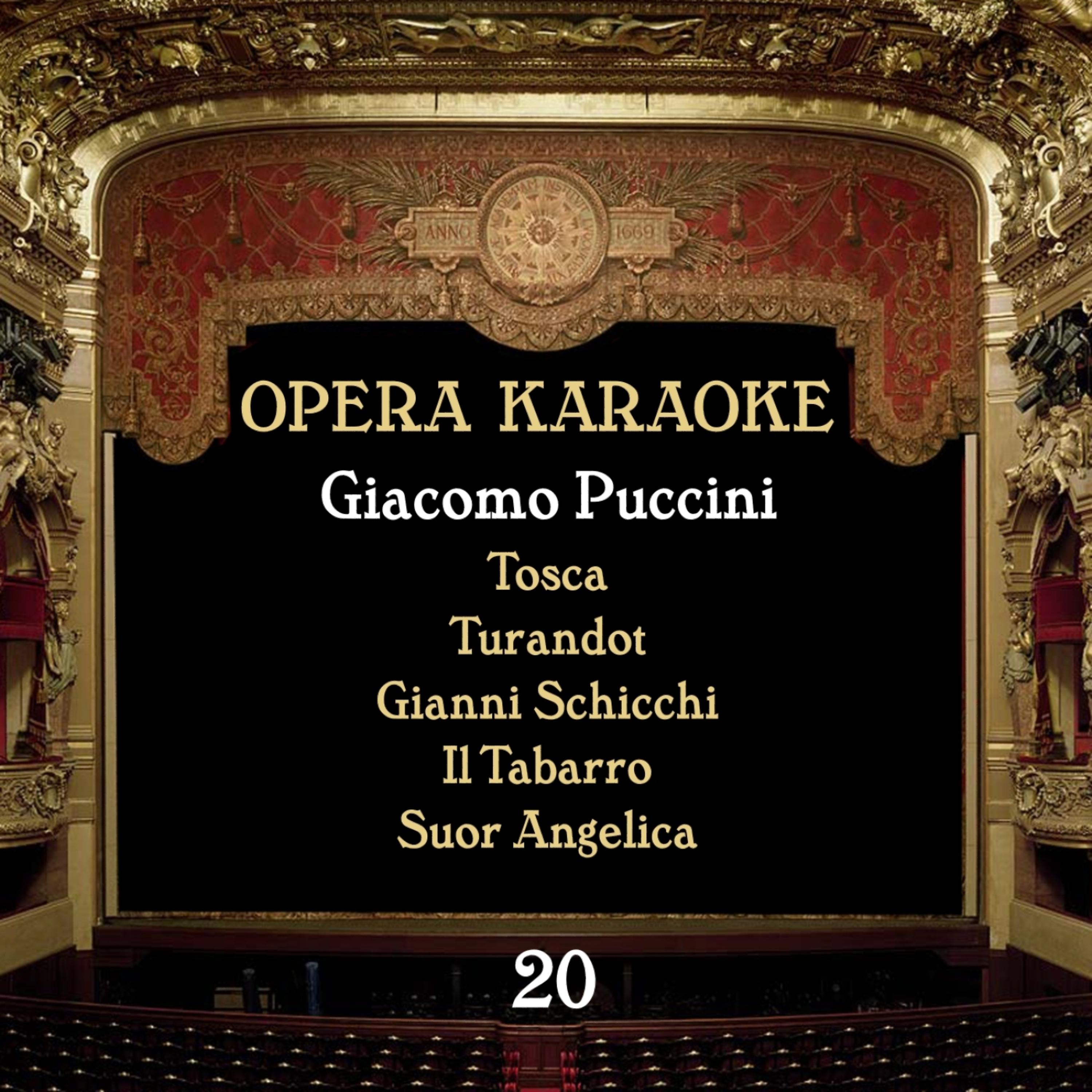 Постер альбома Opera Karaoke, Vol. 20 [Giacomo Puccini  ]