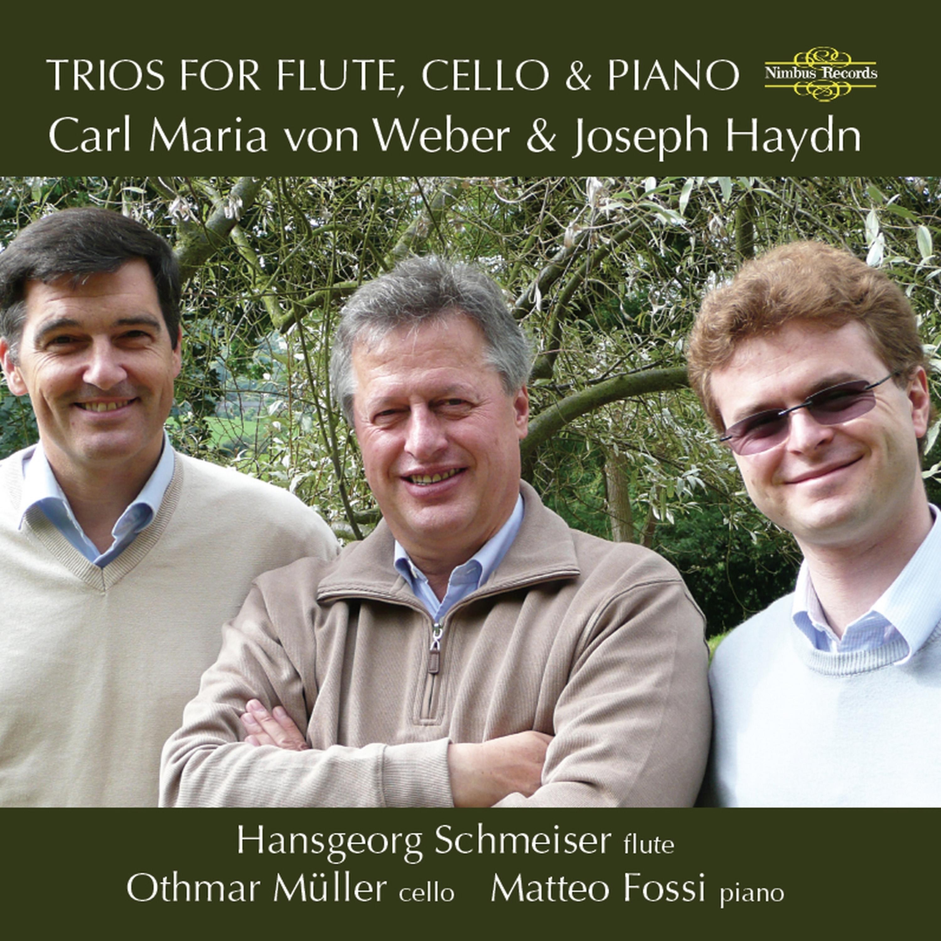 Постер альбома Weber & Haydn: Trios for Flute, Cello & Piano
