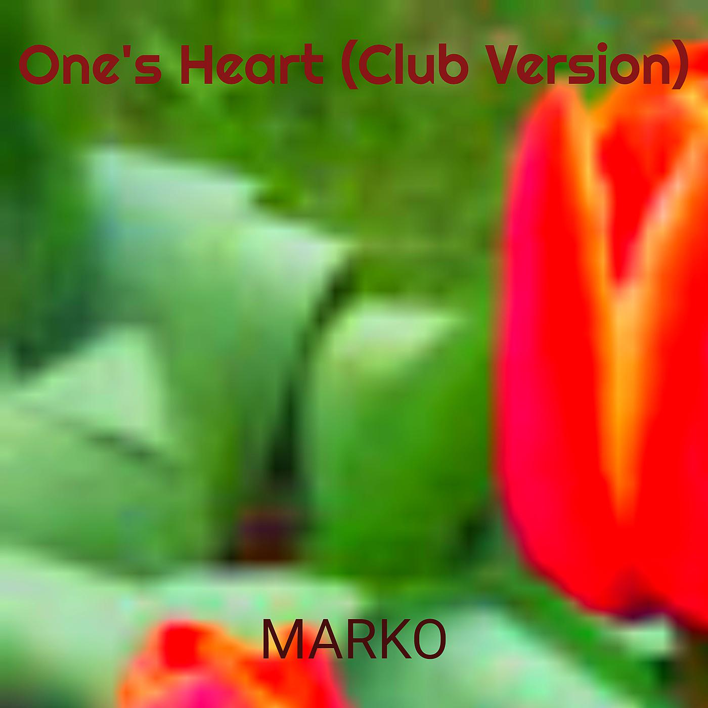 Постер альбома One's Heart (Club Version)