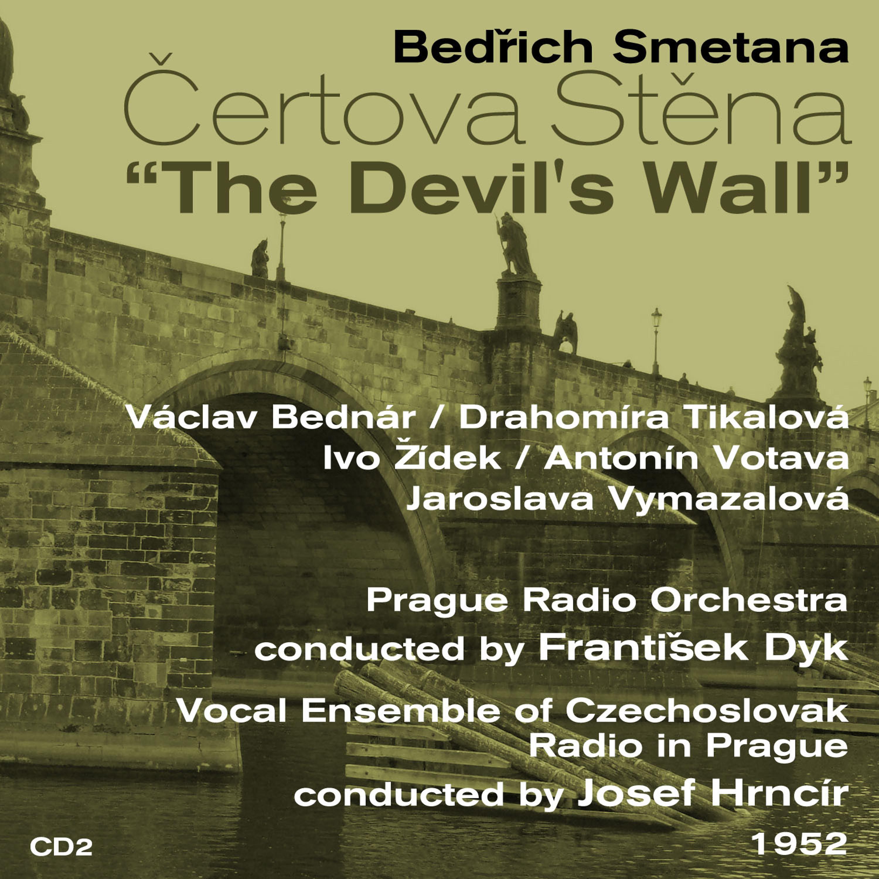 Постер альбома Bedřich Smetana: Čertova Stěna [The Devil's Wall] (1952), Volume 2