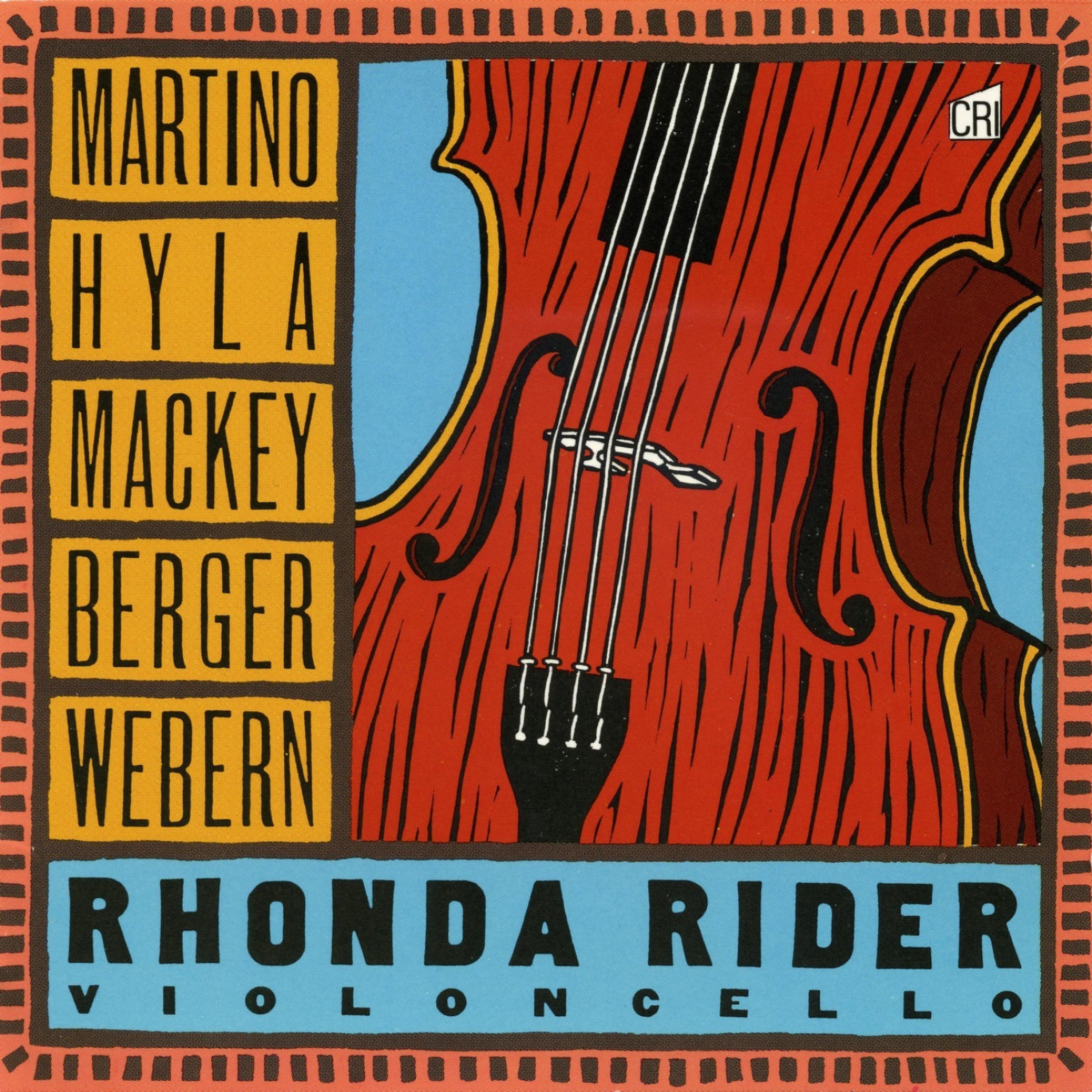 Постер альбома Rhonda Rider Cello Recital