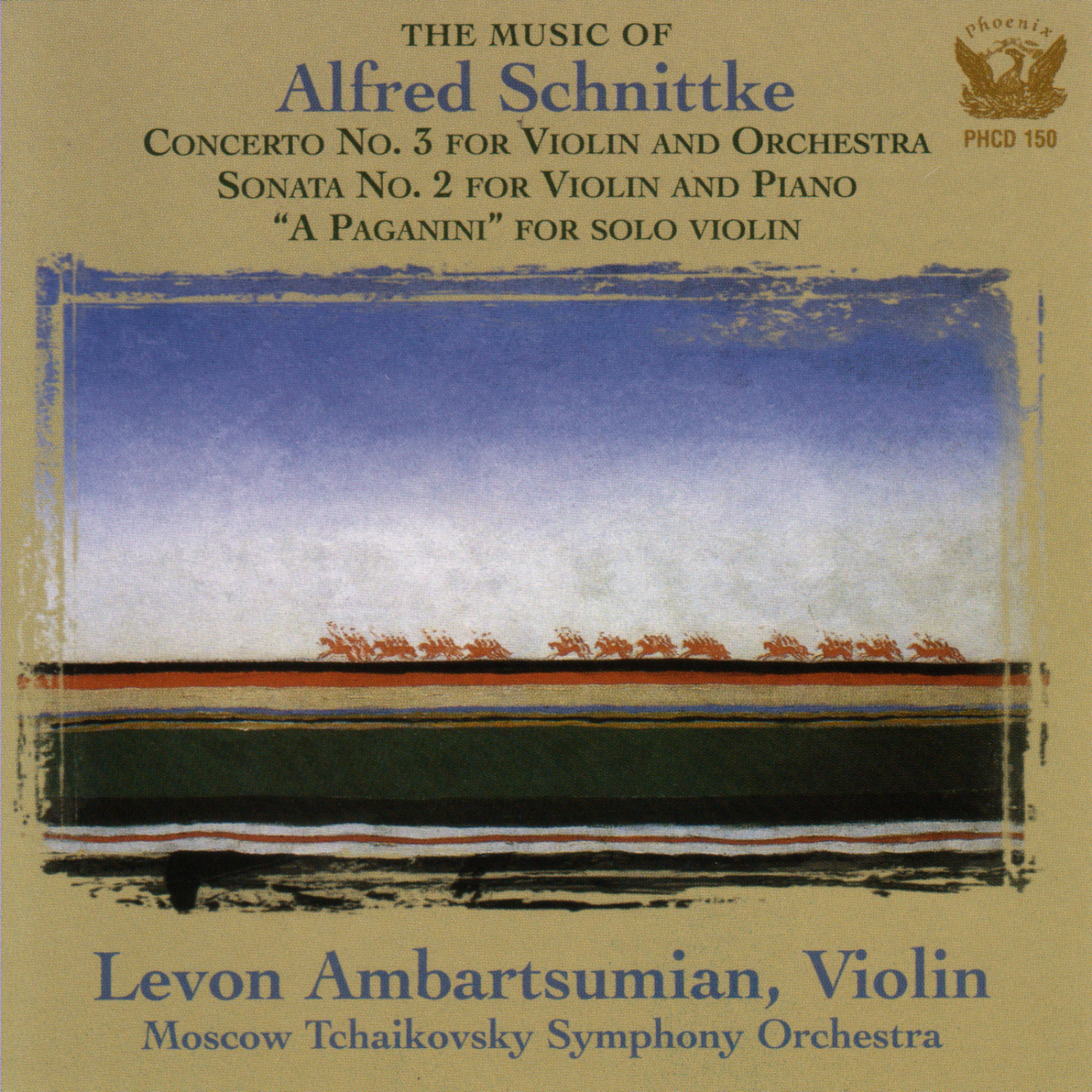 Постер альбома The Music Of Alfred Schnittke performed by Levon Ambartsumian