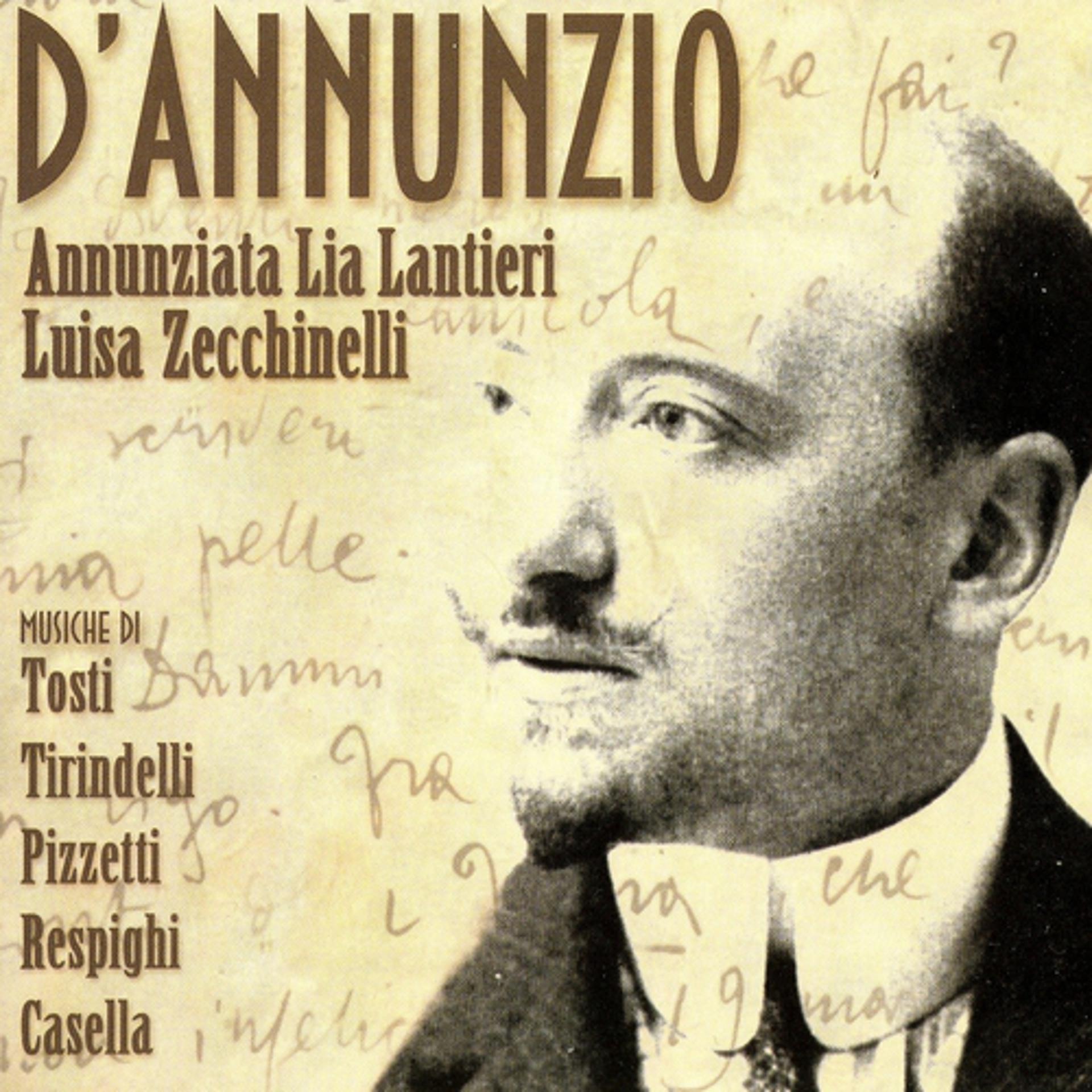 Постер альбома Gabriele D'Annunzio : L'imaginifico
