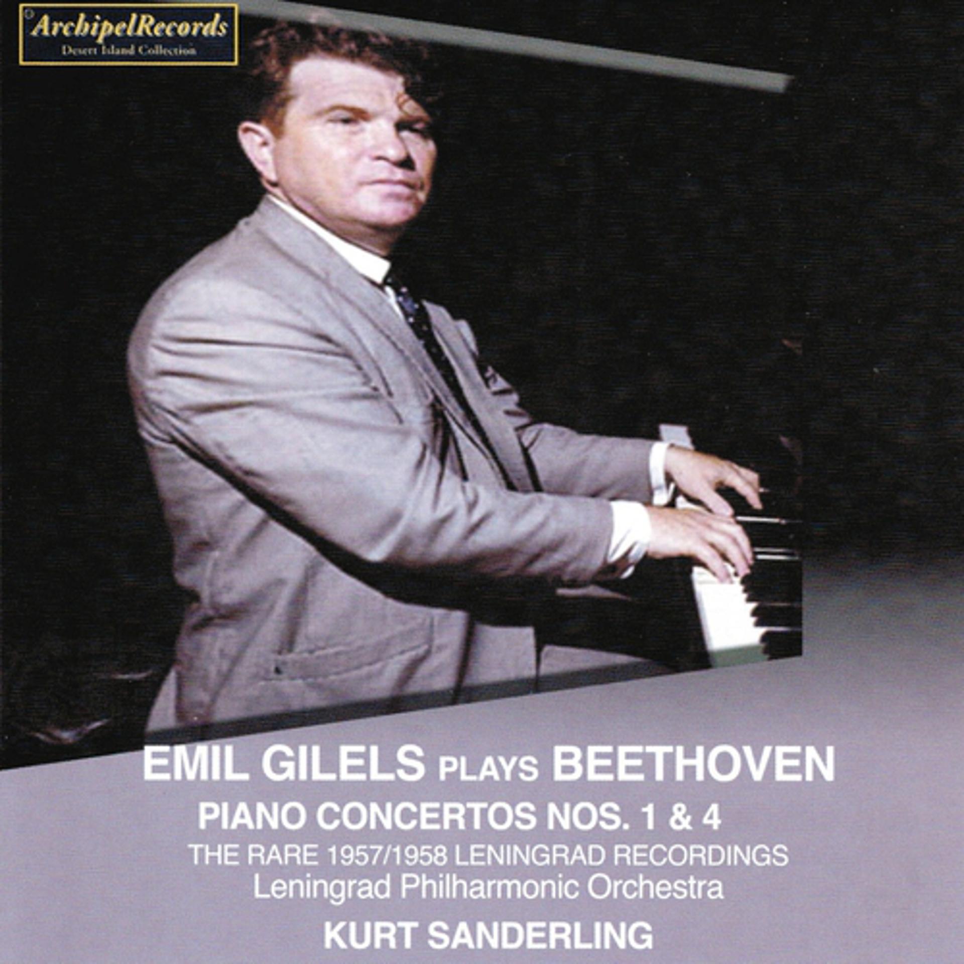 Постер альбома Beethoven : Piano Concertos No. 1 and No. 4