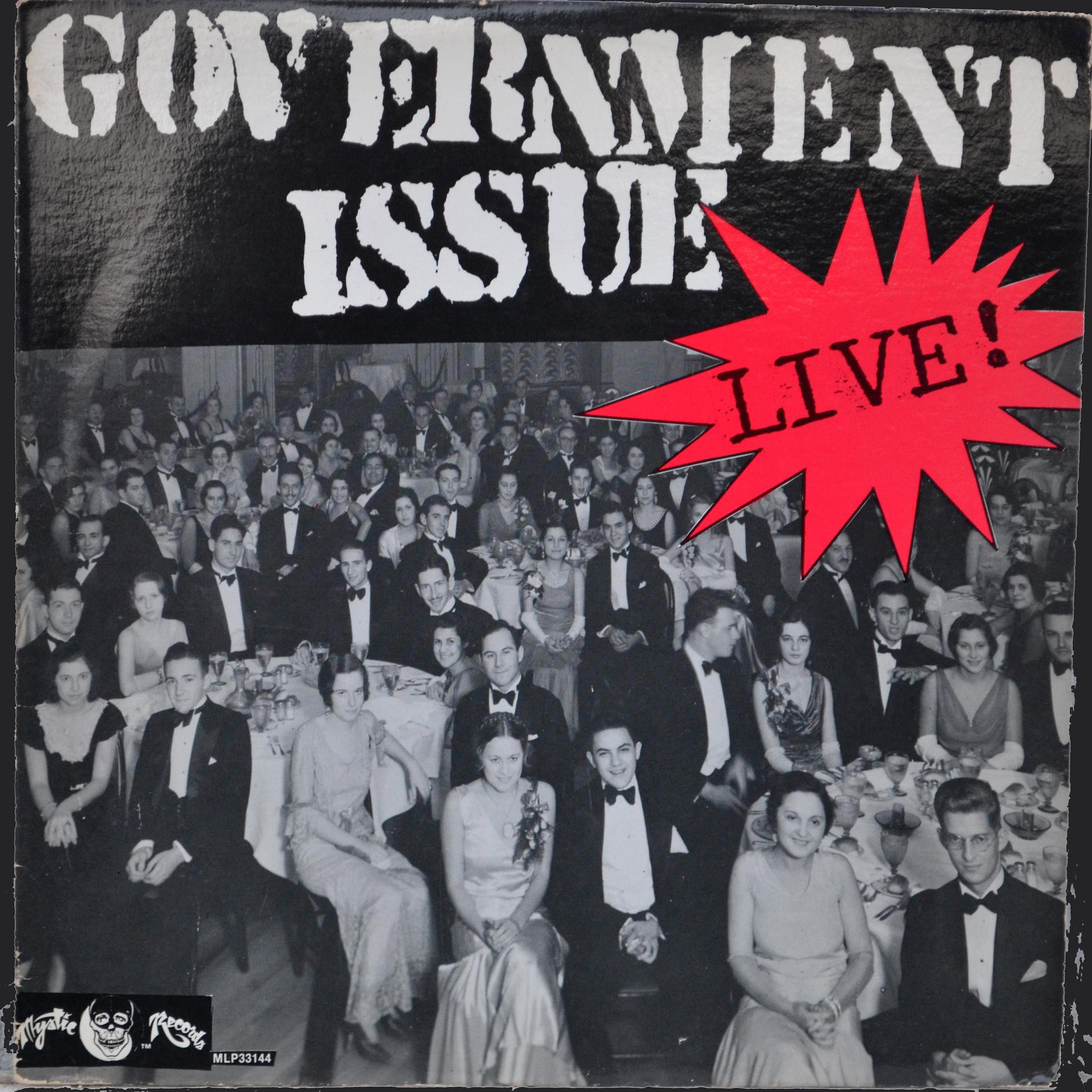 Постер альбома Government Issue Live!