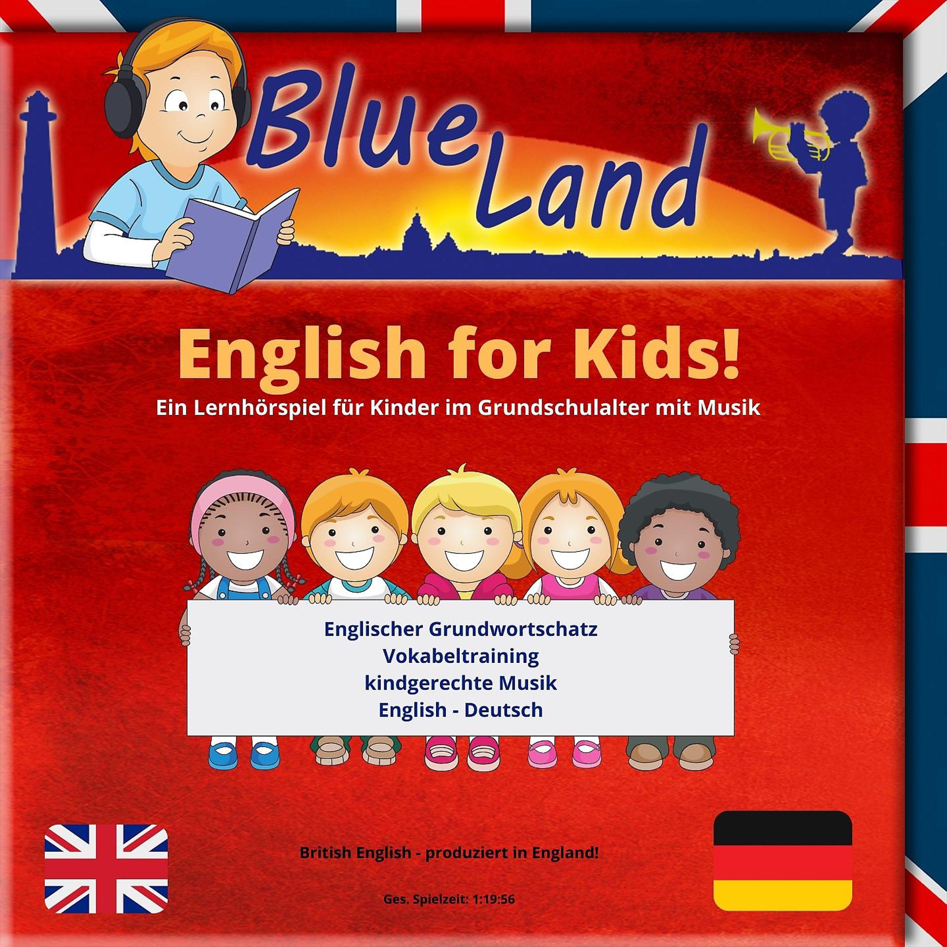 Постер альбома "Blueland" - English for Kids!