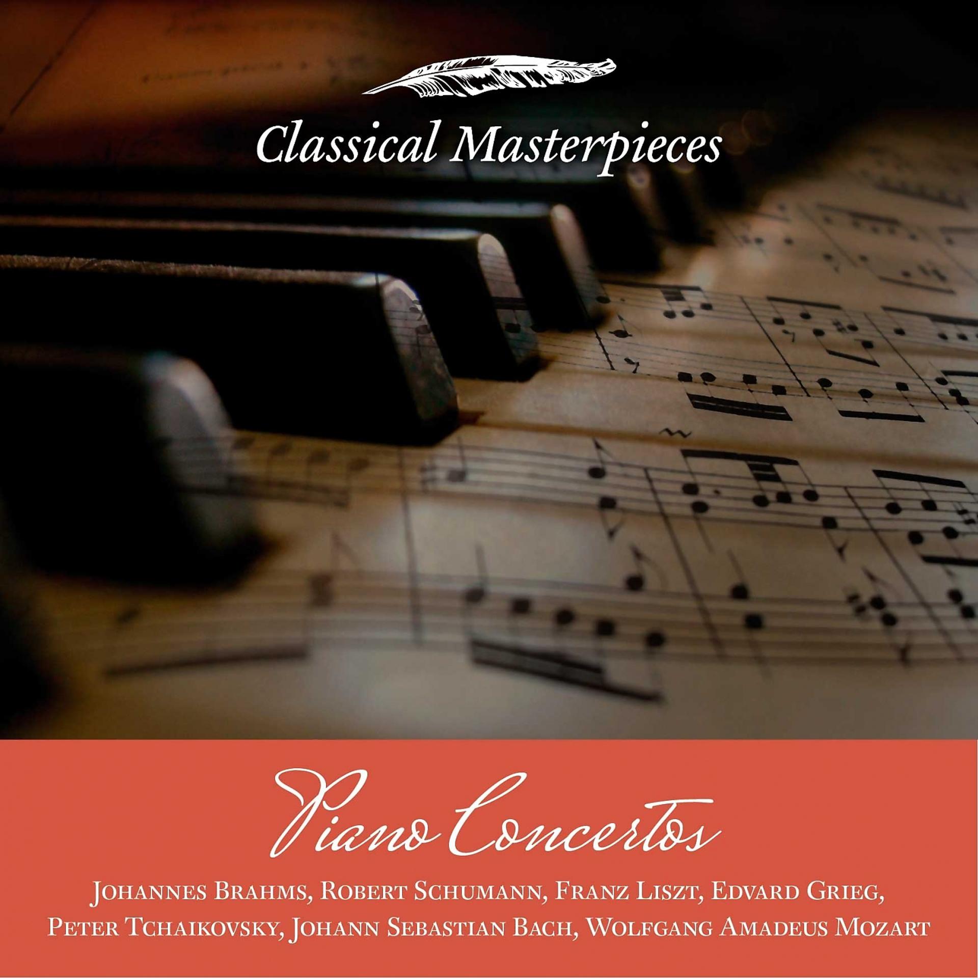 Постер альбома Piano Concertos: J.S. Bach, J. Brahms, F. Liszt