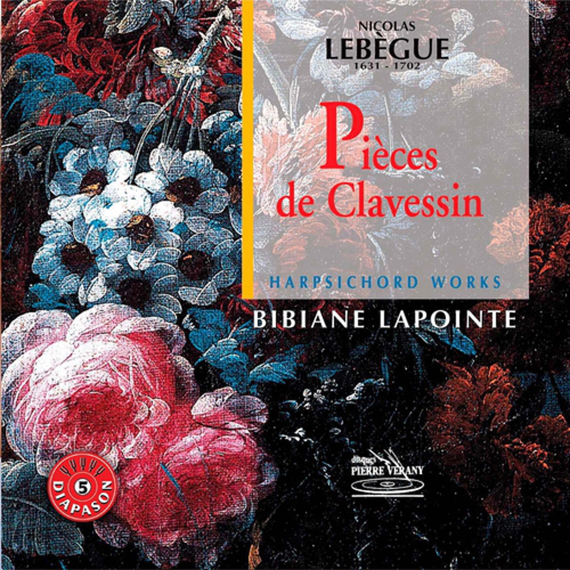 Постер альбома Lebègue : Pièces de clavessin