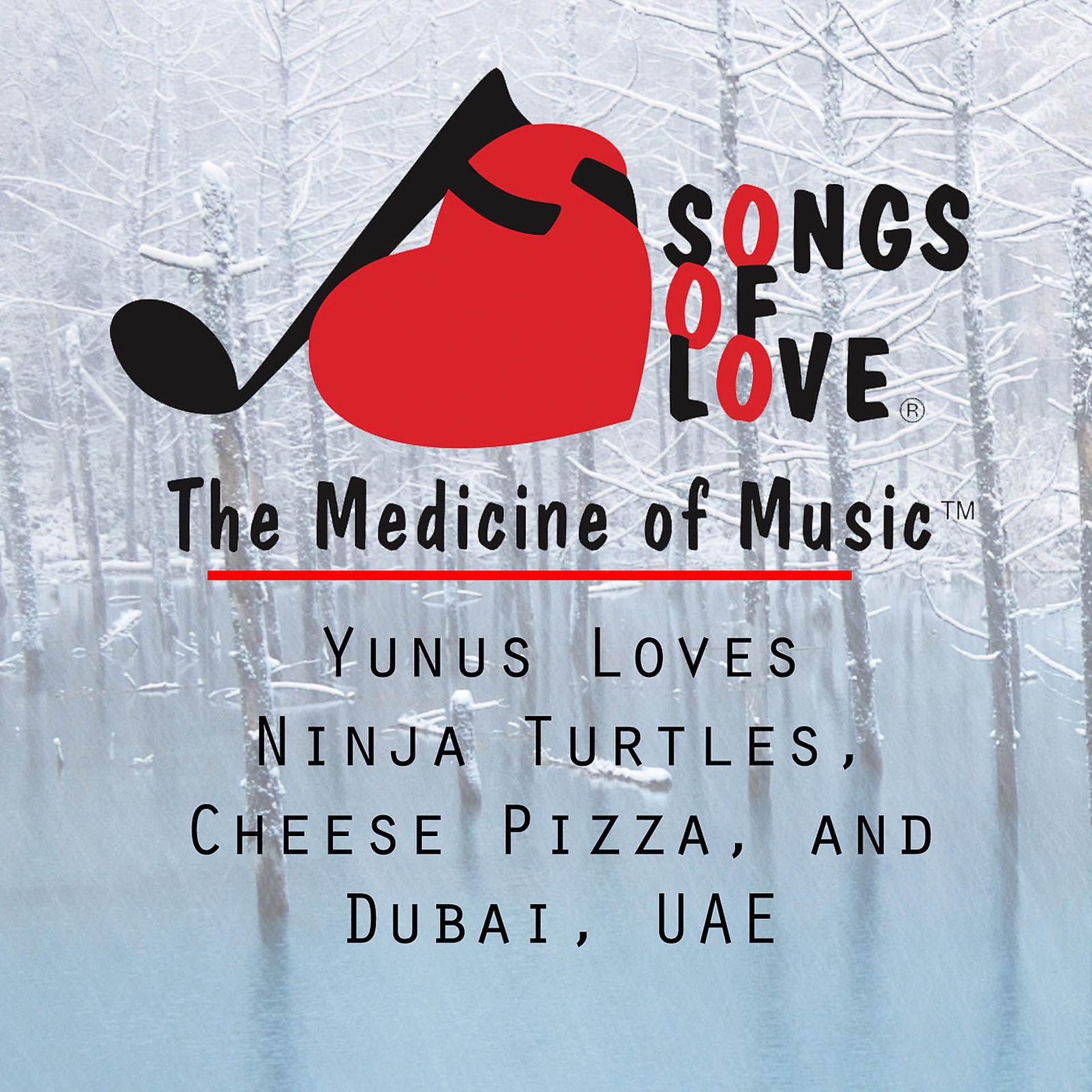 Постер альбома Yunus Loves Ninja Turtles, Cheese Pizza, and Dubai, Uae