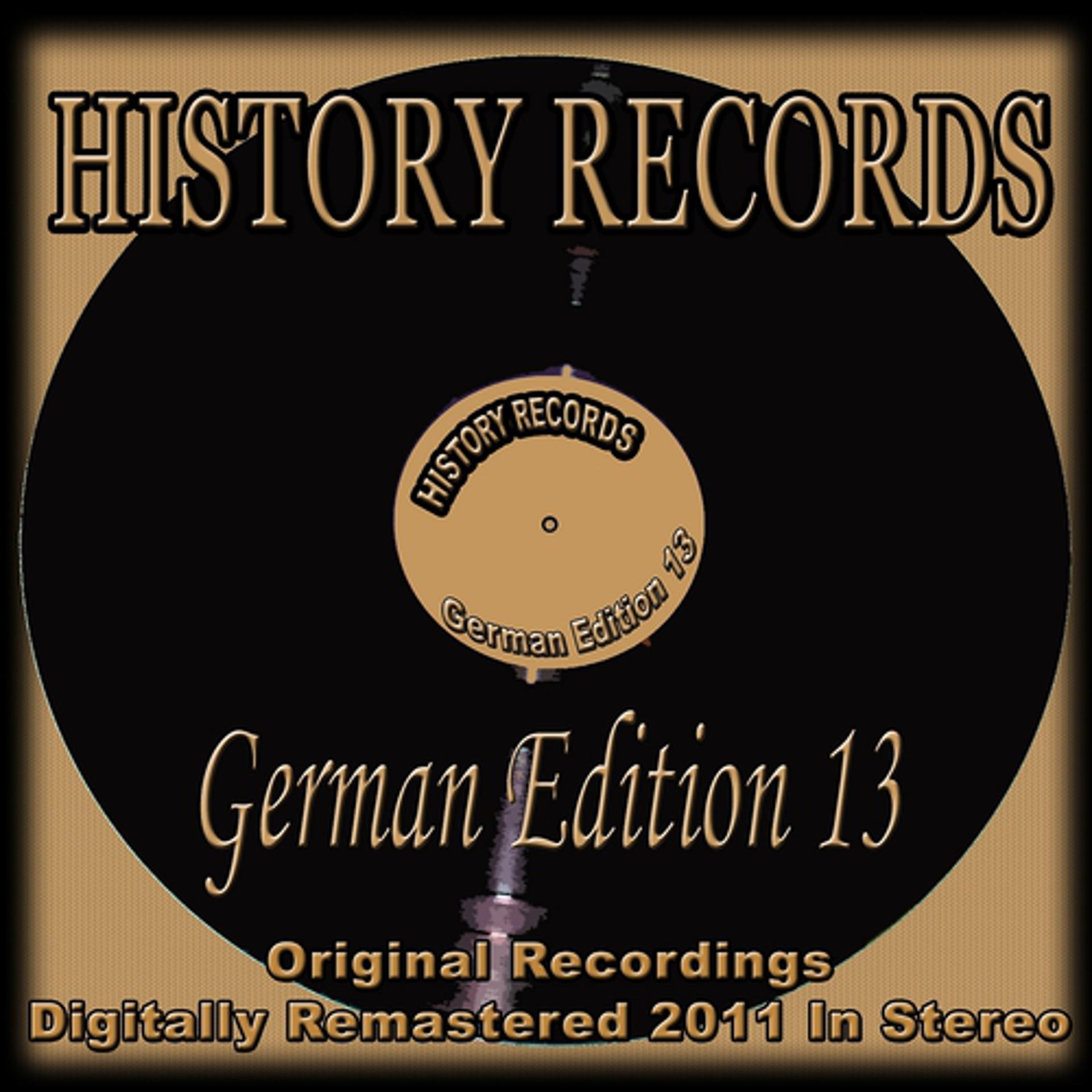Постер альбома History Records - German Edition 13 (Remastered)
