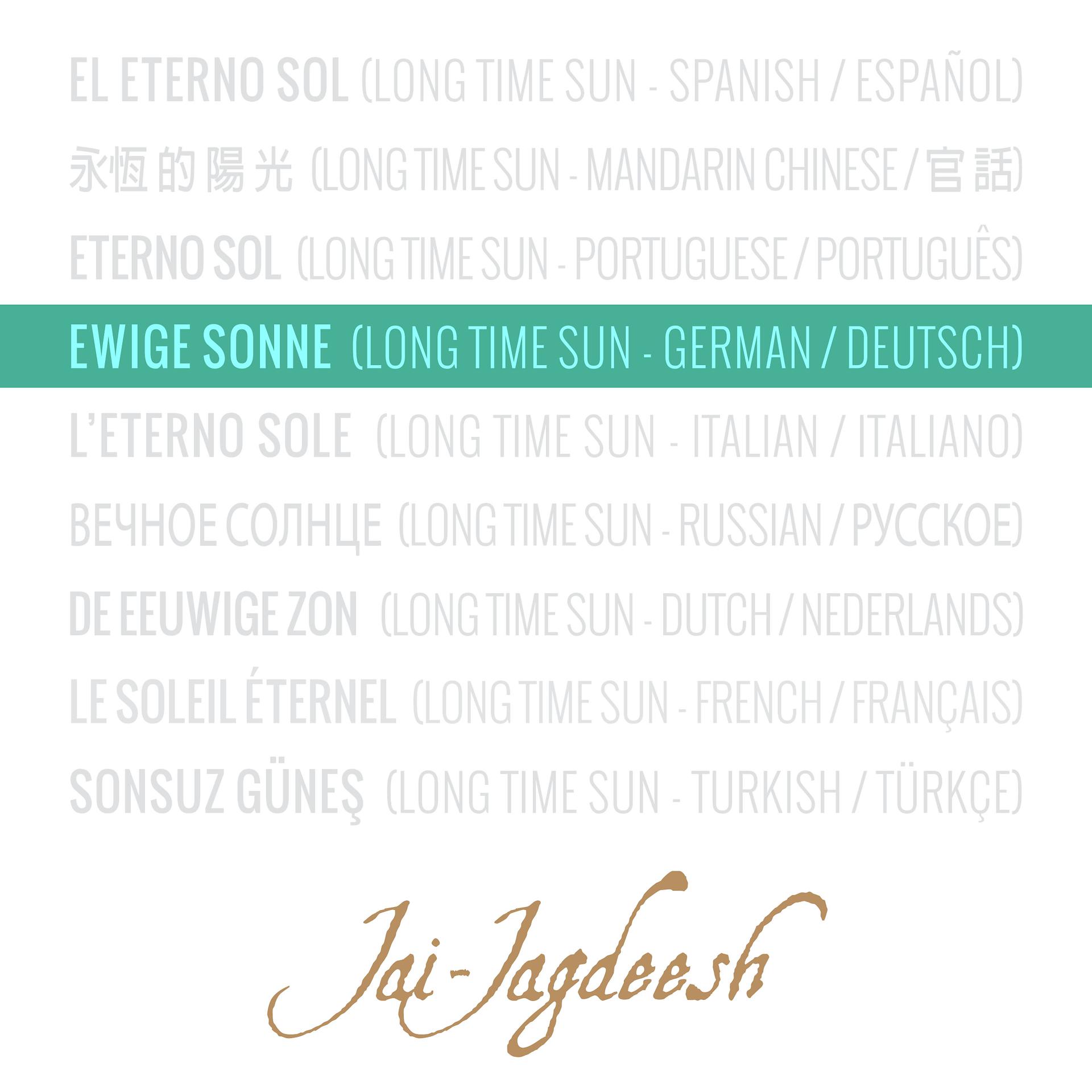 Постер альбома Ewige Sonne