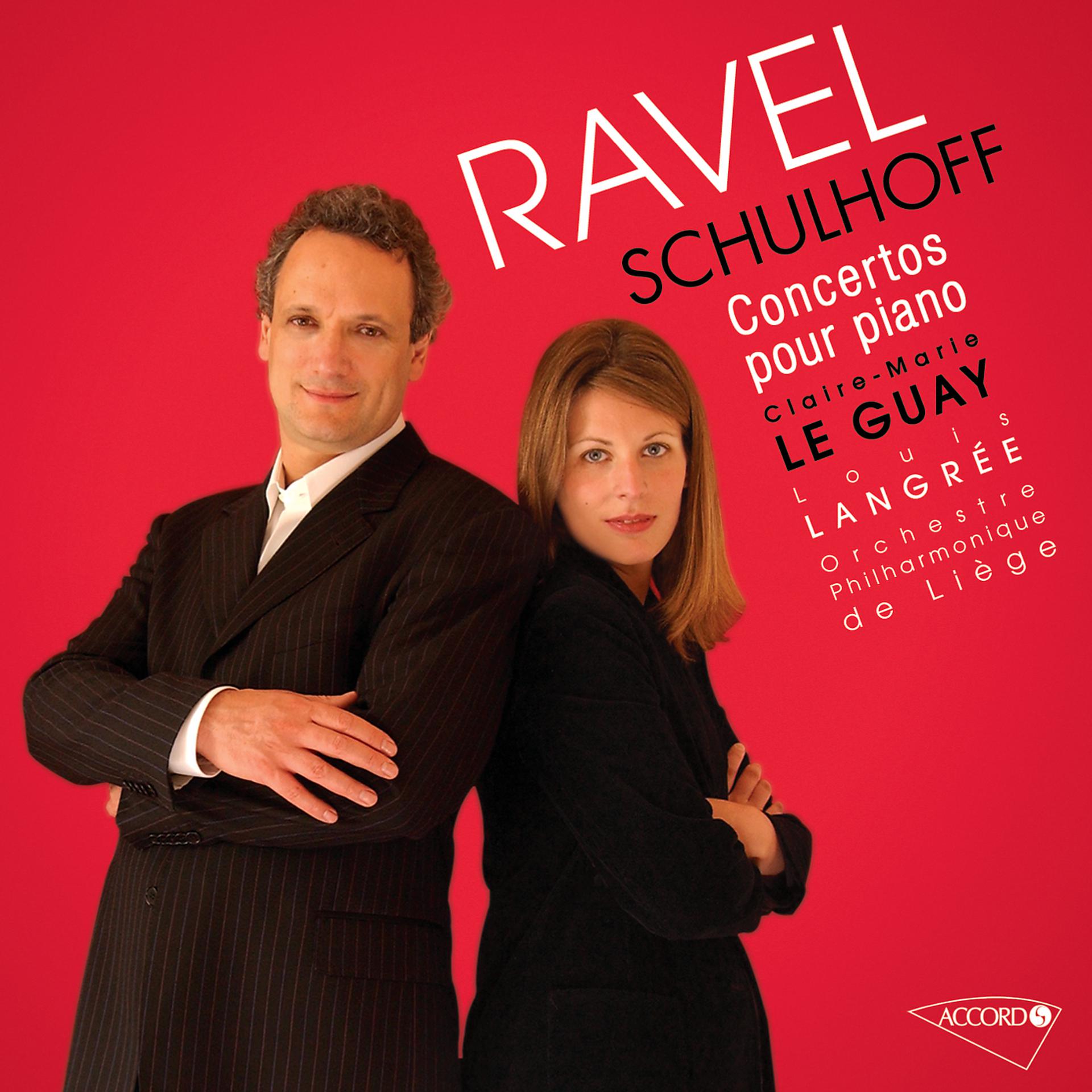 Постер альбома Ravel/Schulhoff: Concertos pour piano et orchestre
