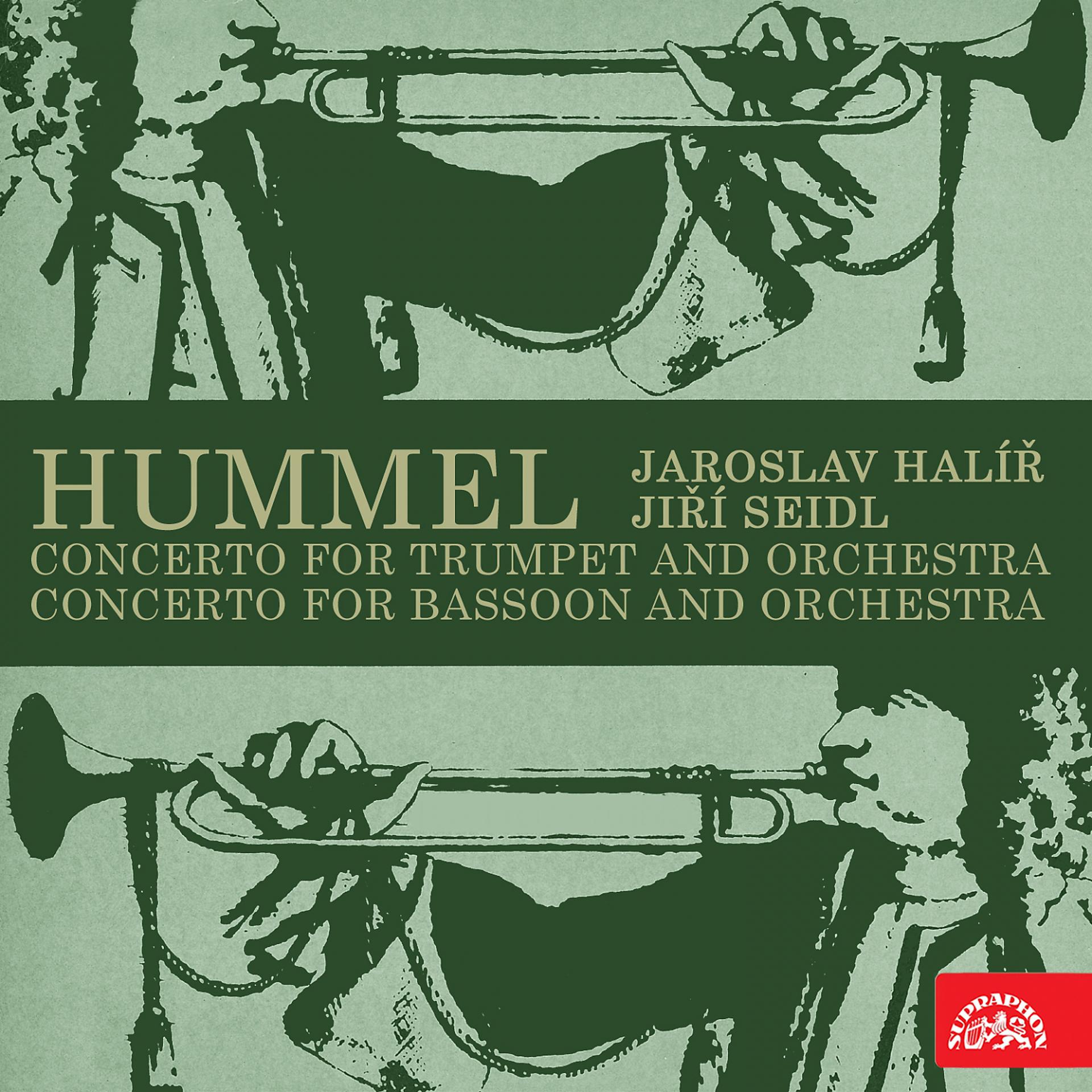 Постер альбома Hummel: Concerto for Trumpet and Orchestra, Concerto for Bassoon and Orchestra
