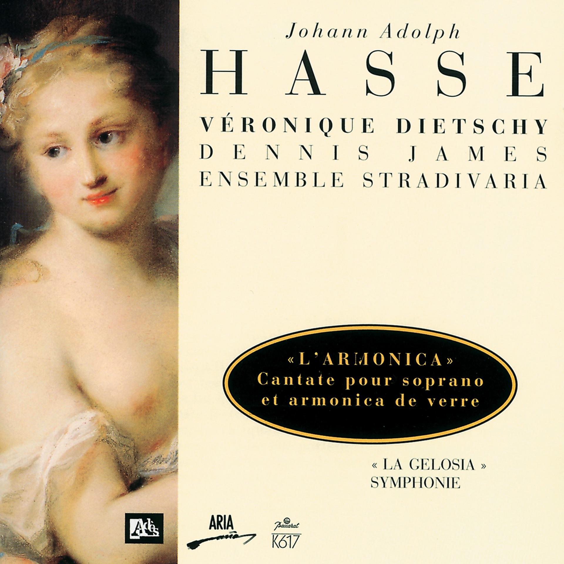 Постер альбома Hasse: Cantates - Symphonie à quatre