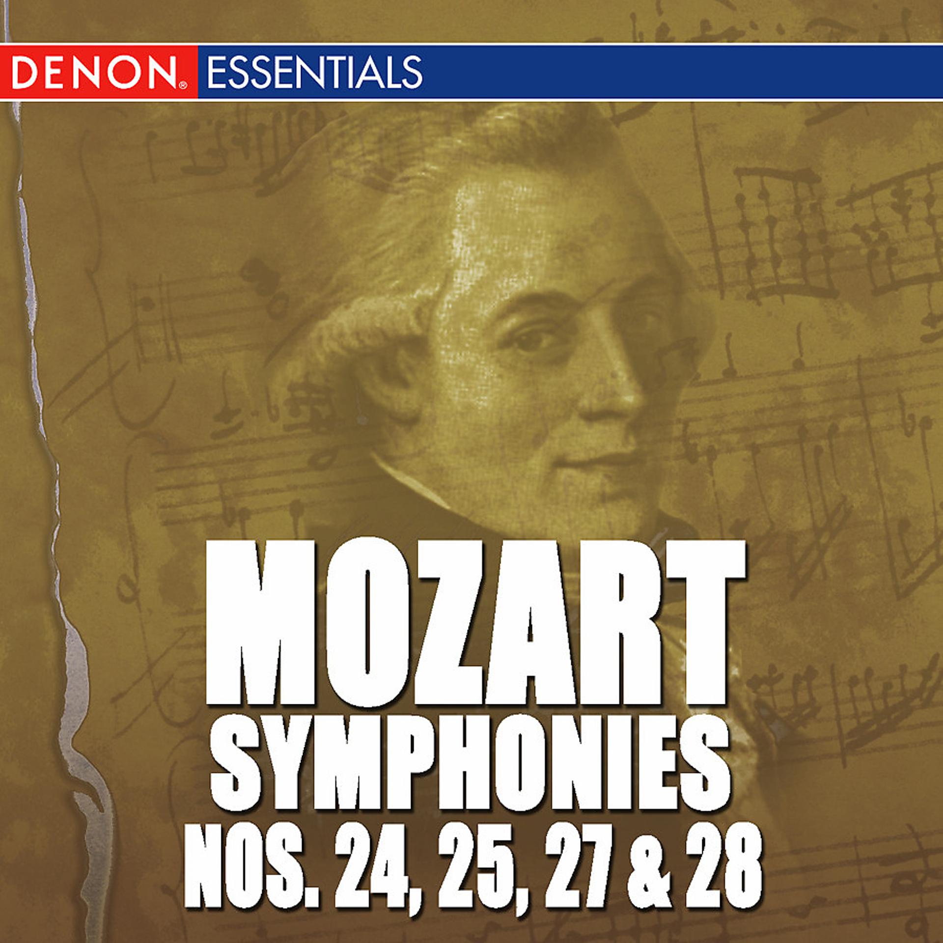 Постер альбома Mozart: The Symphonies - Vol. 5 - No. 24, 25, 27, 28