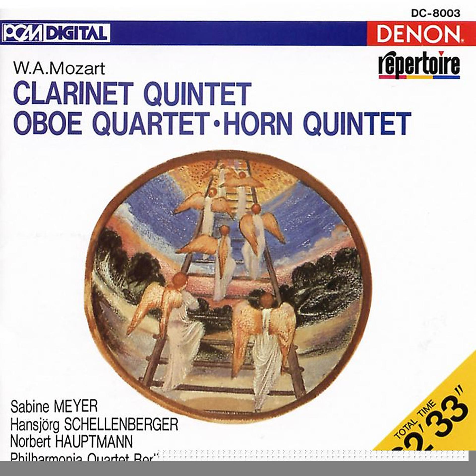 Постер альбома Wolfgang Amadeus Mozart: Quartet in F Major, Adagio in C Major & Quintet in C Minor
