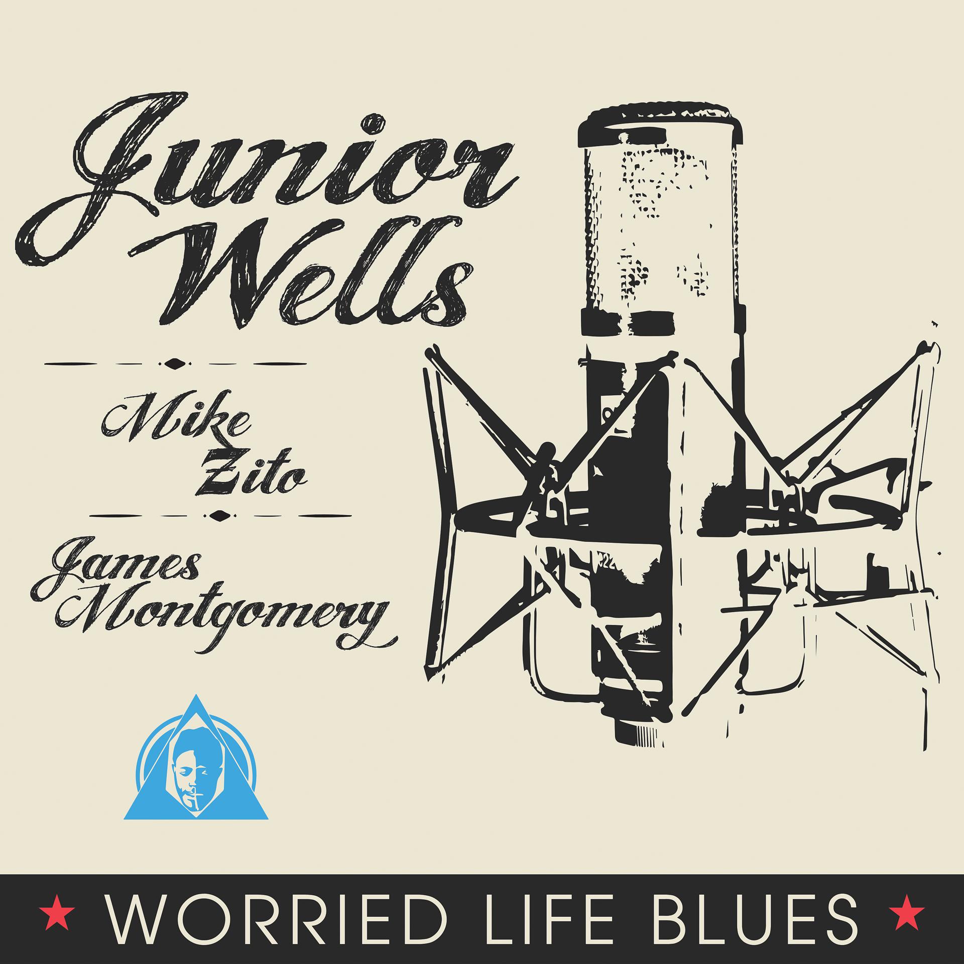 Постер к треку Junior Wells, Mike Zito, James Montgomery - Worried Life Blues