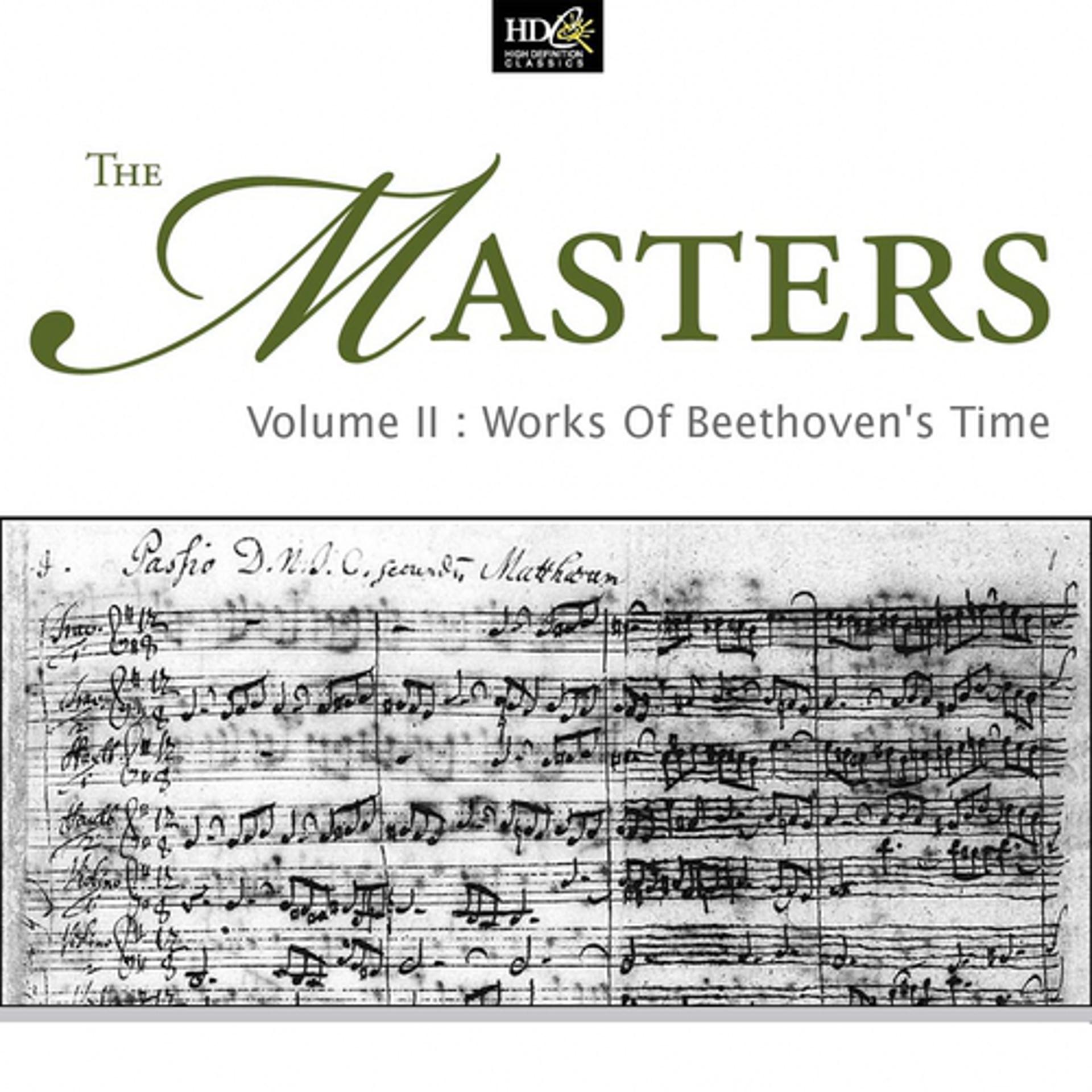 Постер альбома The Masters Vol. 2 - Works Of Beethoven's Time (Symphonic Fantasies)