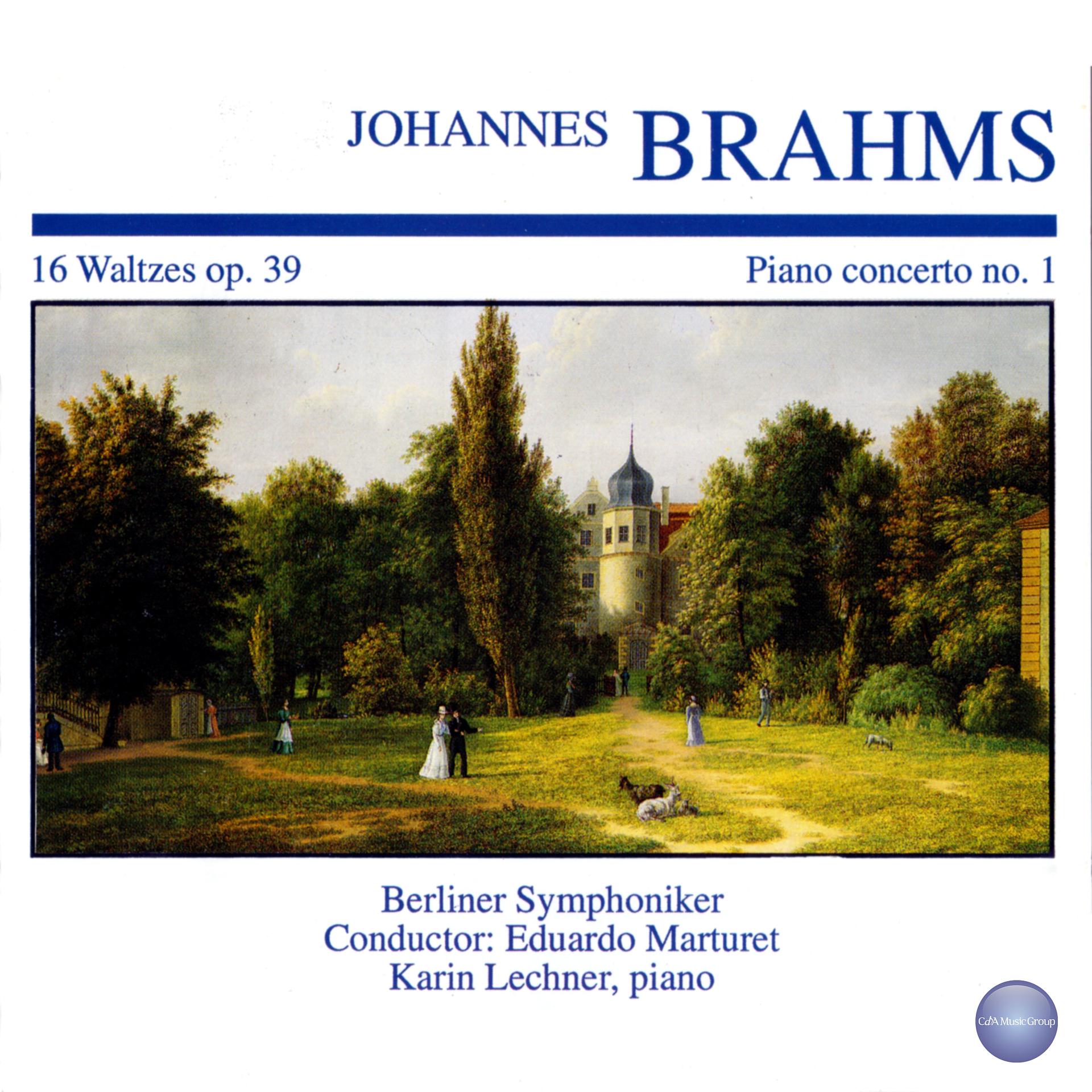 Постер альбома Piano Concerto No. 1 - 16 Waltzes, Op. 39