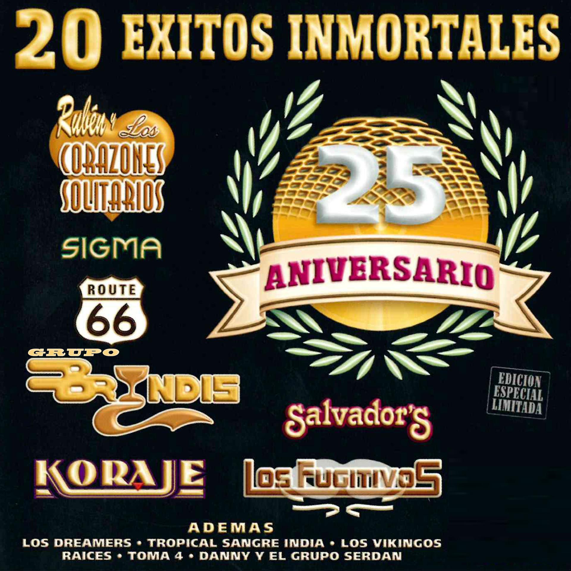 Постер альбома 20 Exitos Inmortales