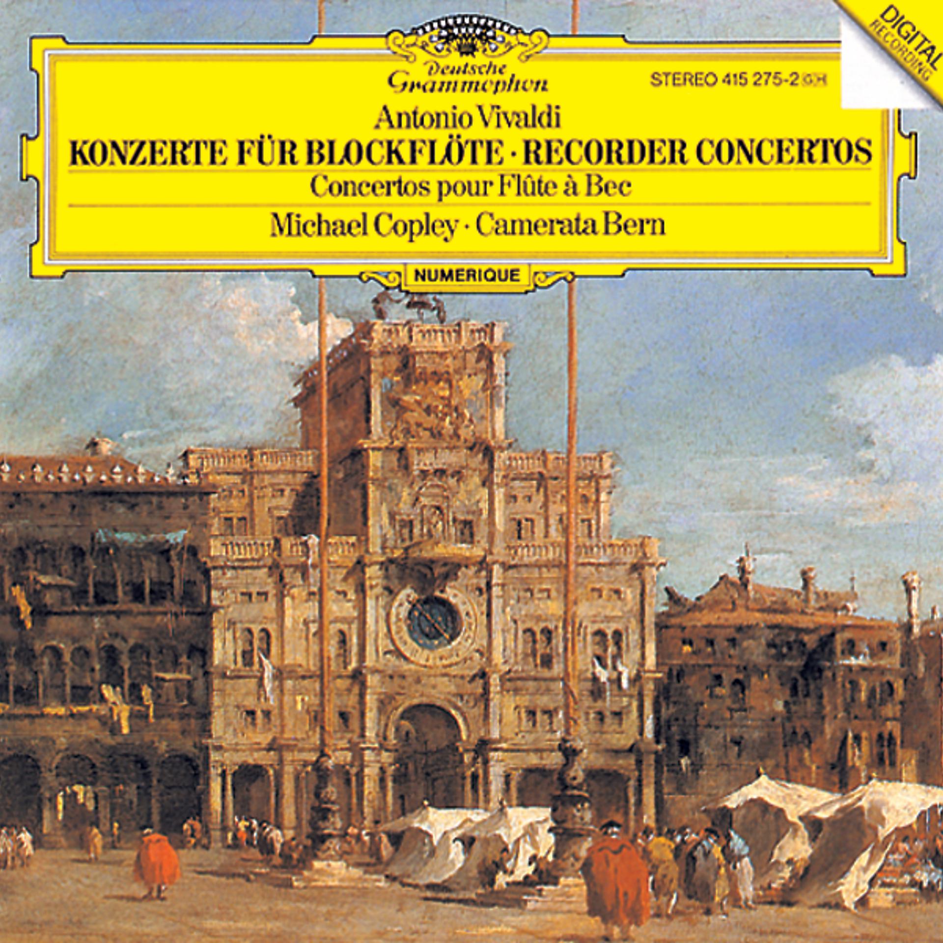 Постер альбома Vivaldi: Concertos for Recorder RV 441-445